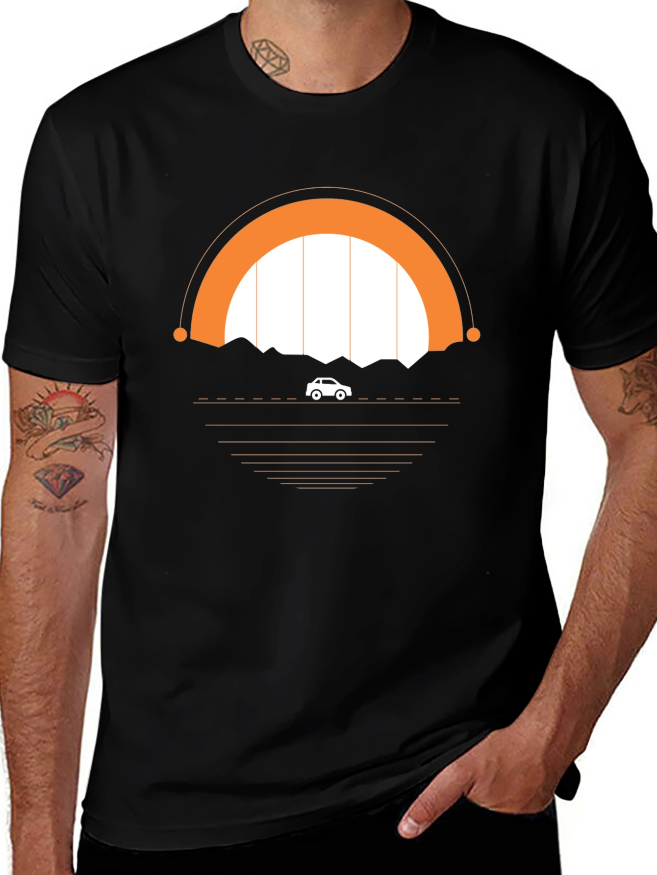 Sunset Roadtrip Graphic Tee