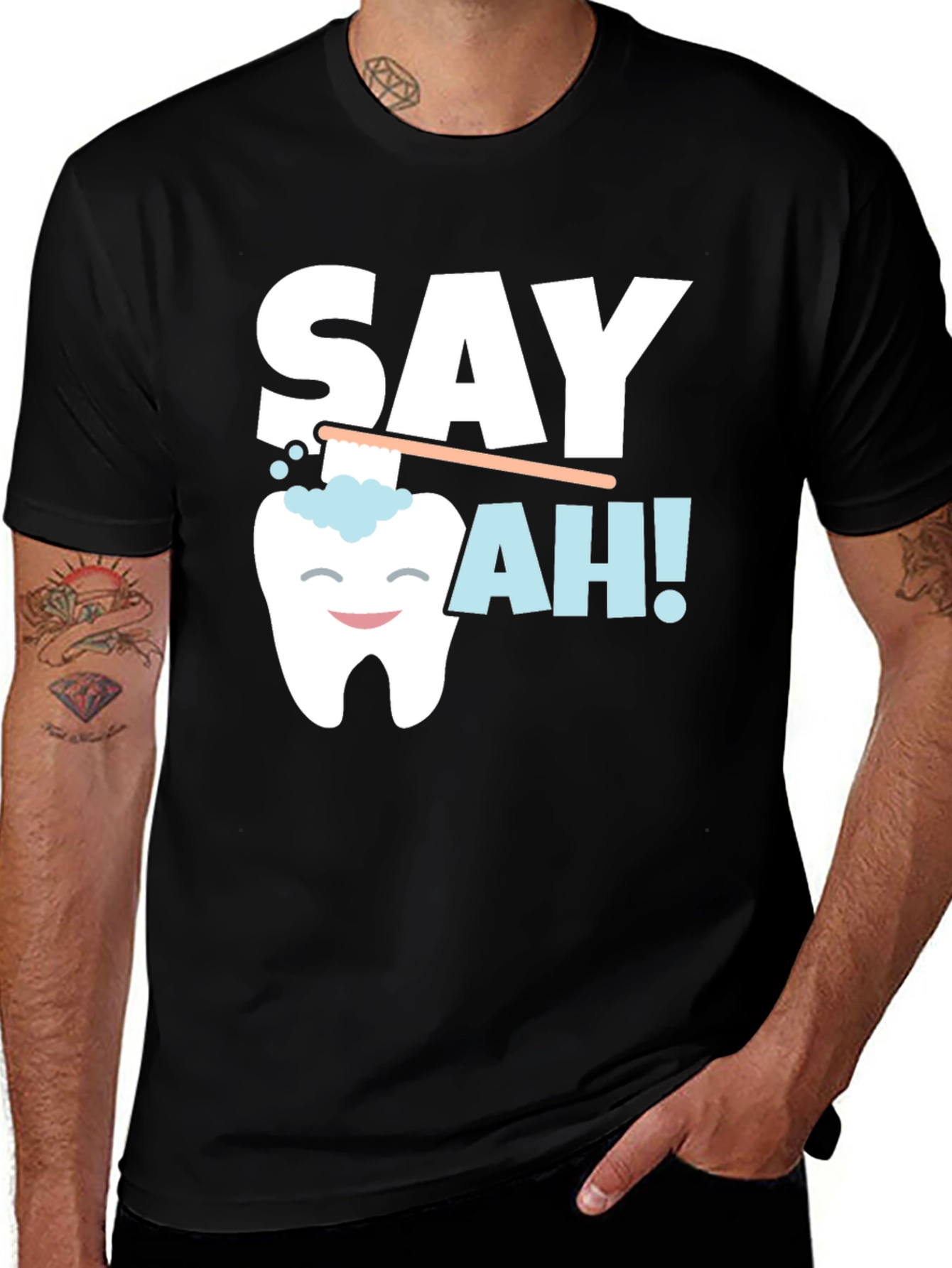 Variant 14 of Say Ah! Dentist T-Shirt