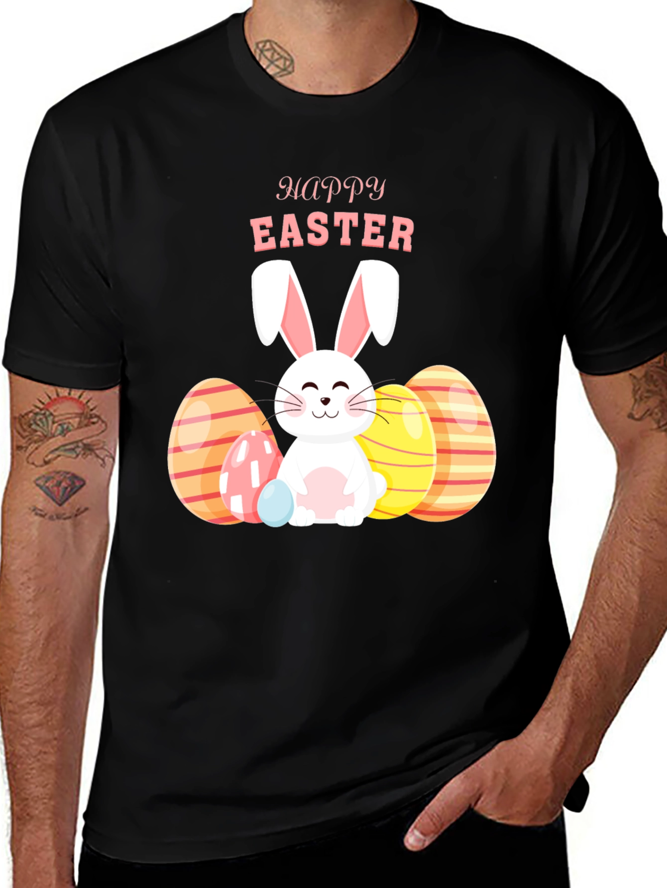 Variant 18 of Happy Easter Bunny T-Shirt