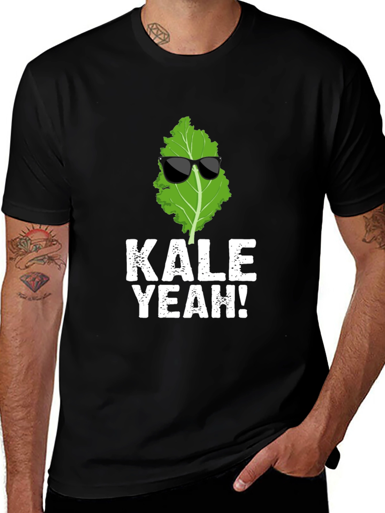 Variant 20 of Cool Kale Yeah! Graphic T-Shirt