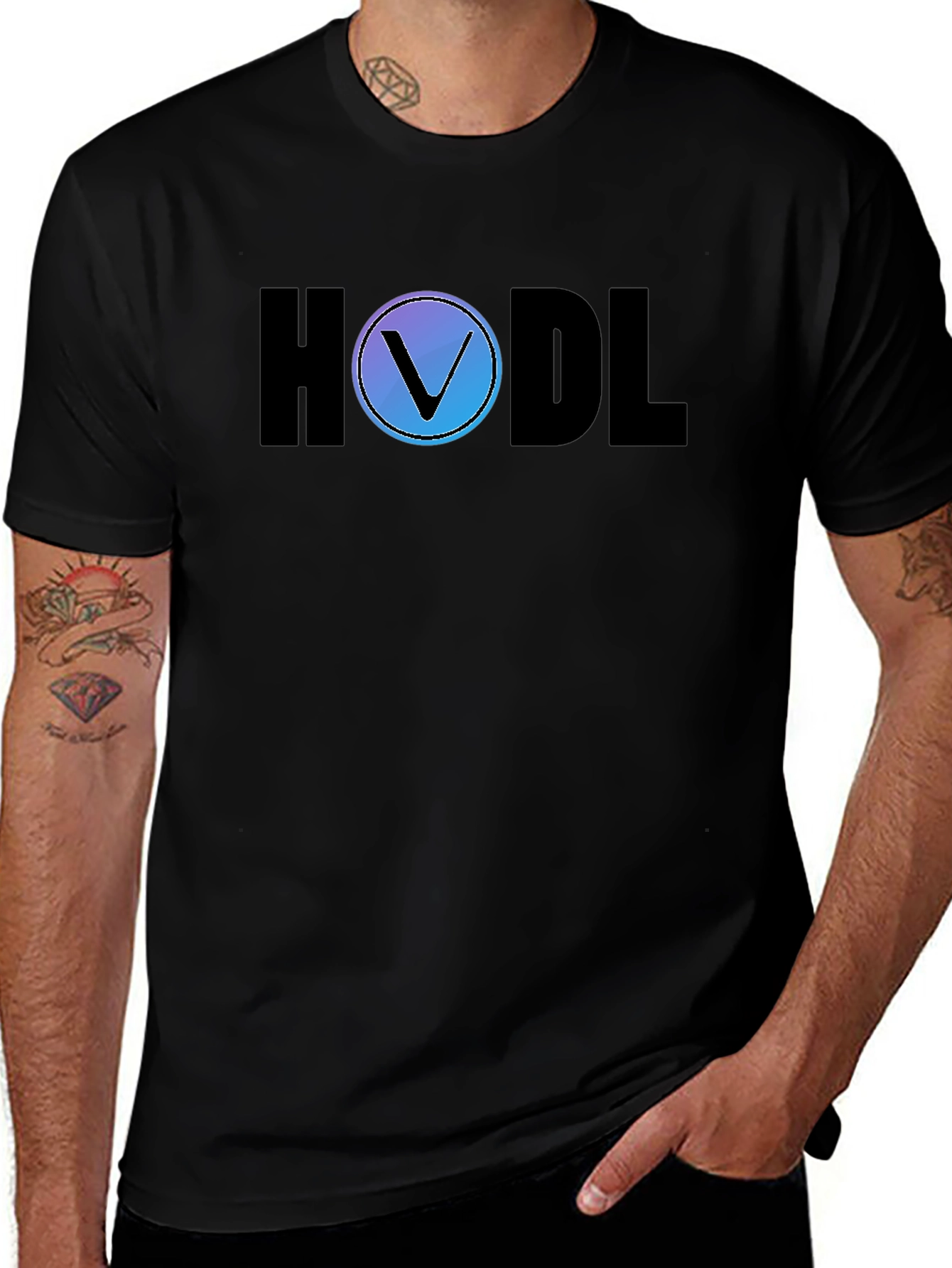 Variant 17 of HODL Crypto T-Shirt - Cool Investor Tee