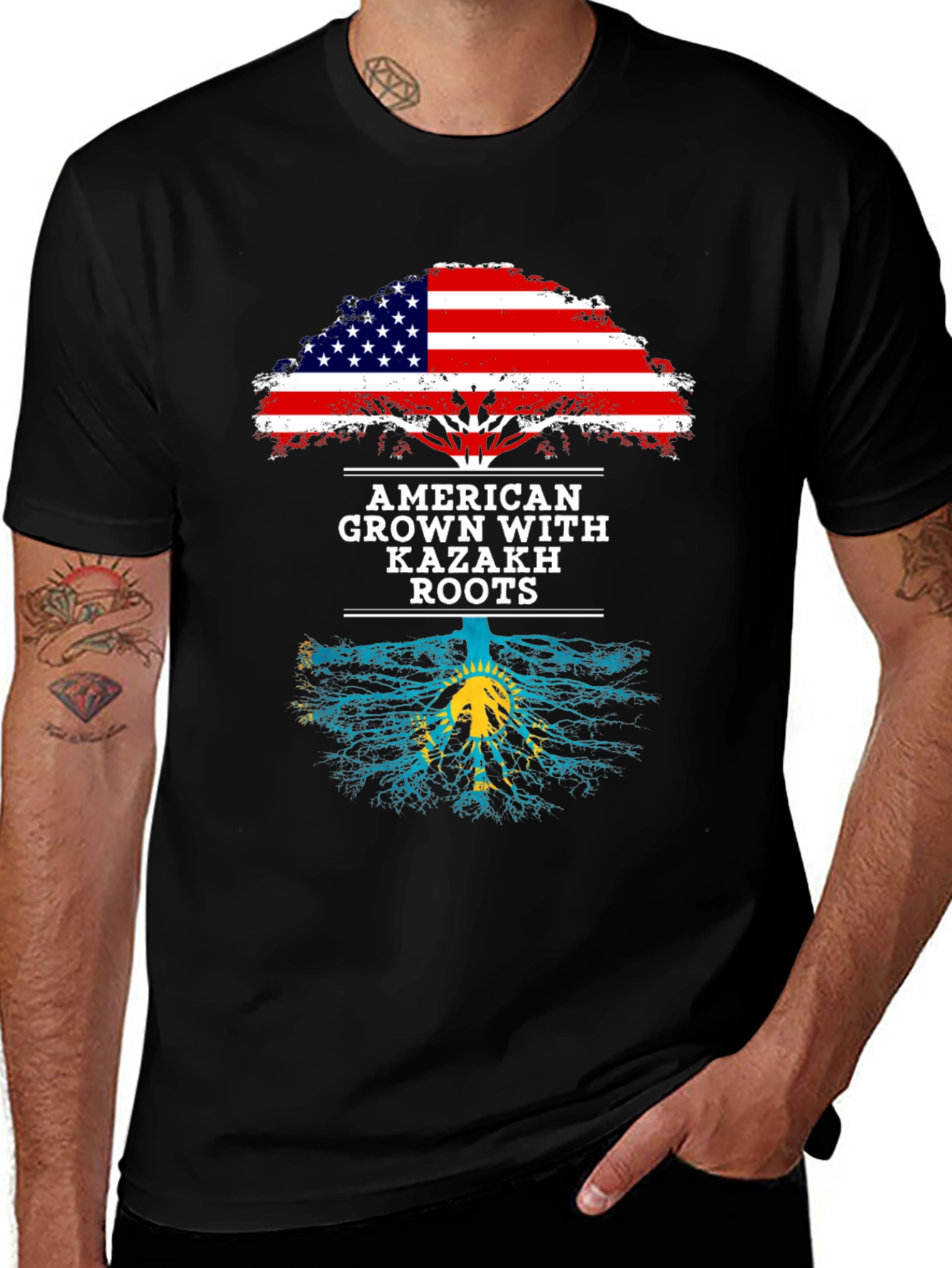 American Grown with Kazakh Roots T-Shirt