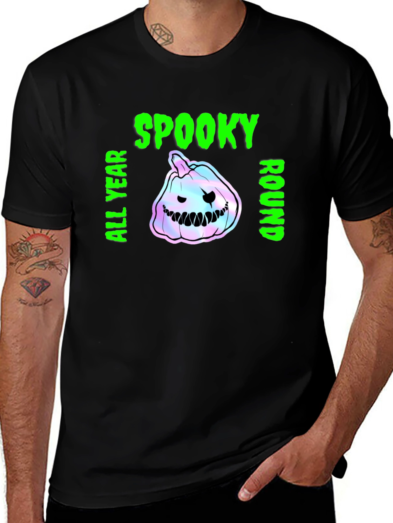 Spooky All Year Round Graphic Tee
