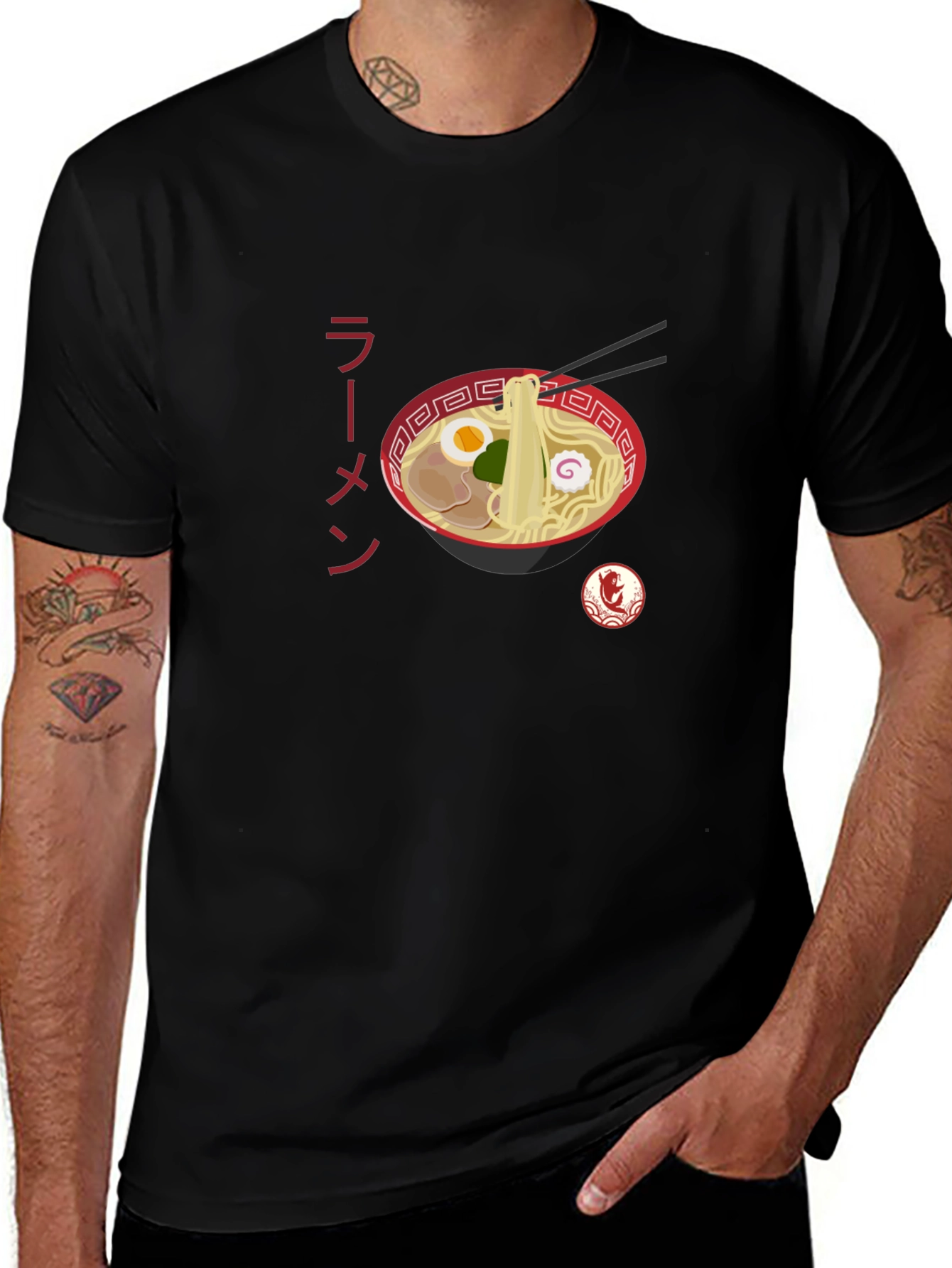 Variant 28 of Ramen Bowl Graphic Tee - Casual Comfort