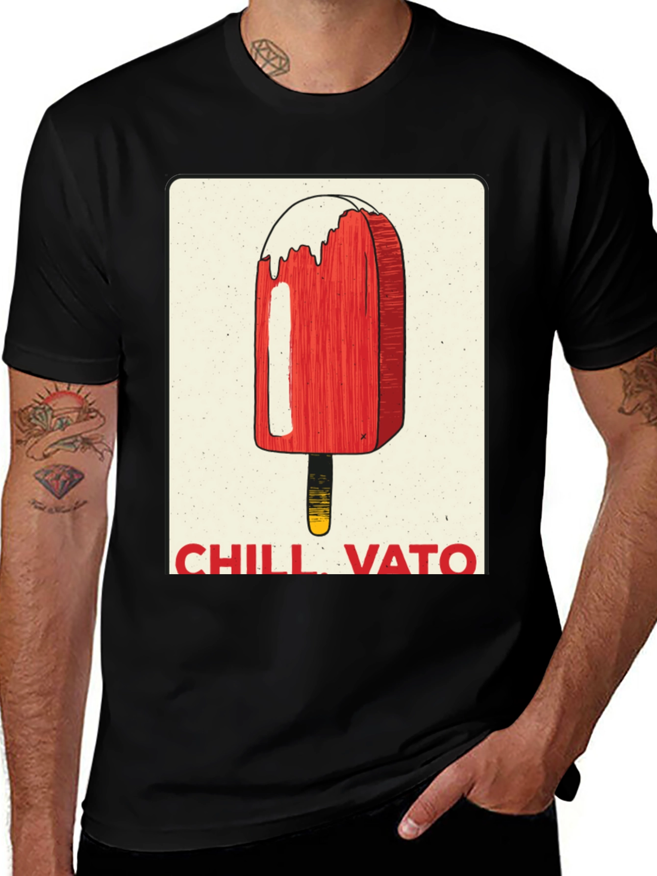 Chill Vato Popsicle T-Shirt - Cool Summer Style