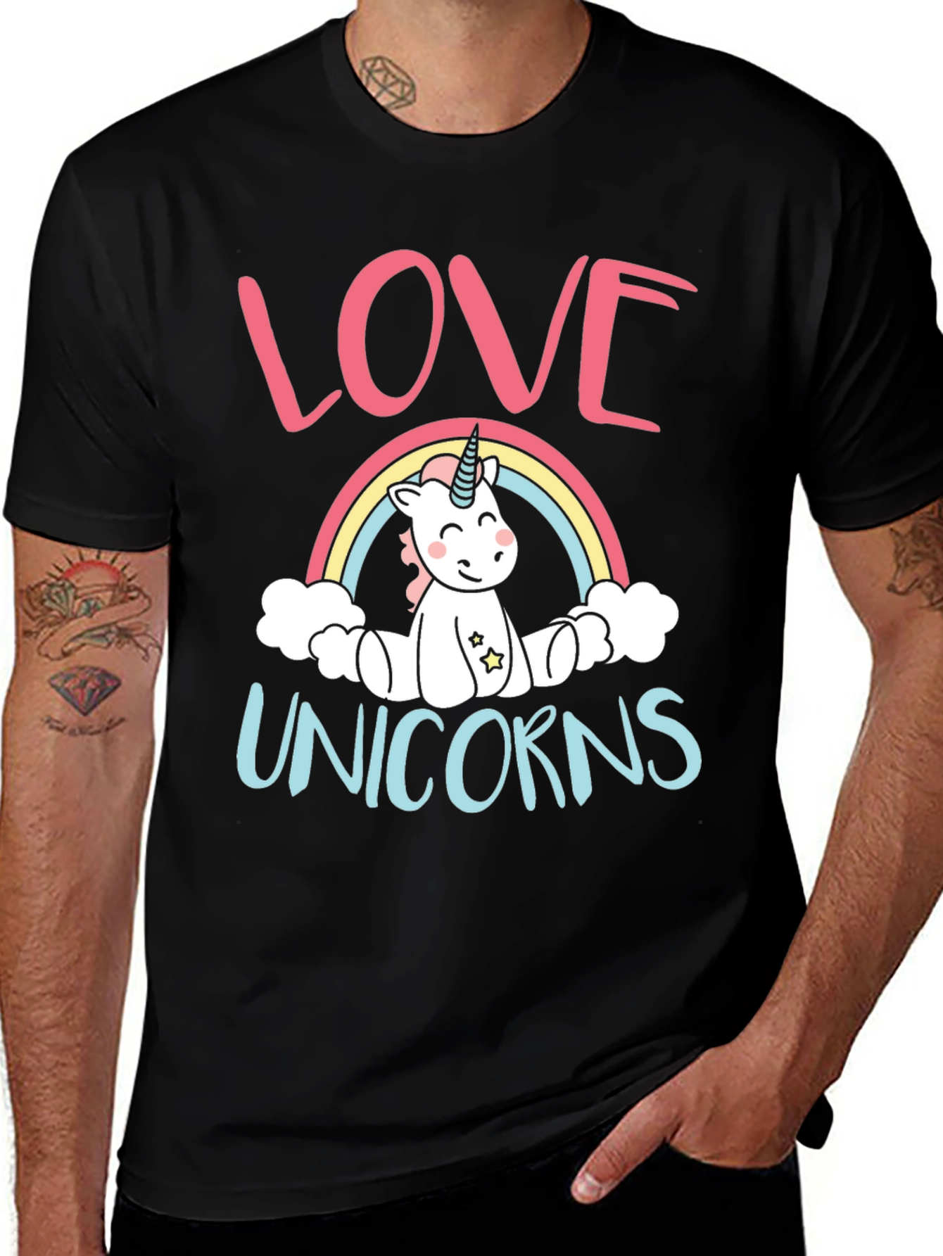 Variant 3 of Love Unicorns T-Shirt