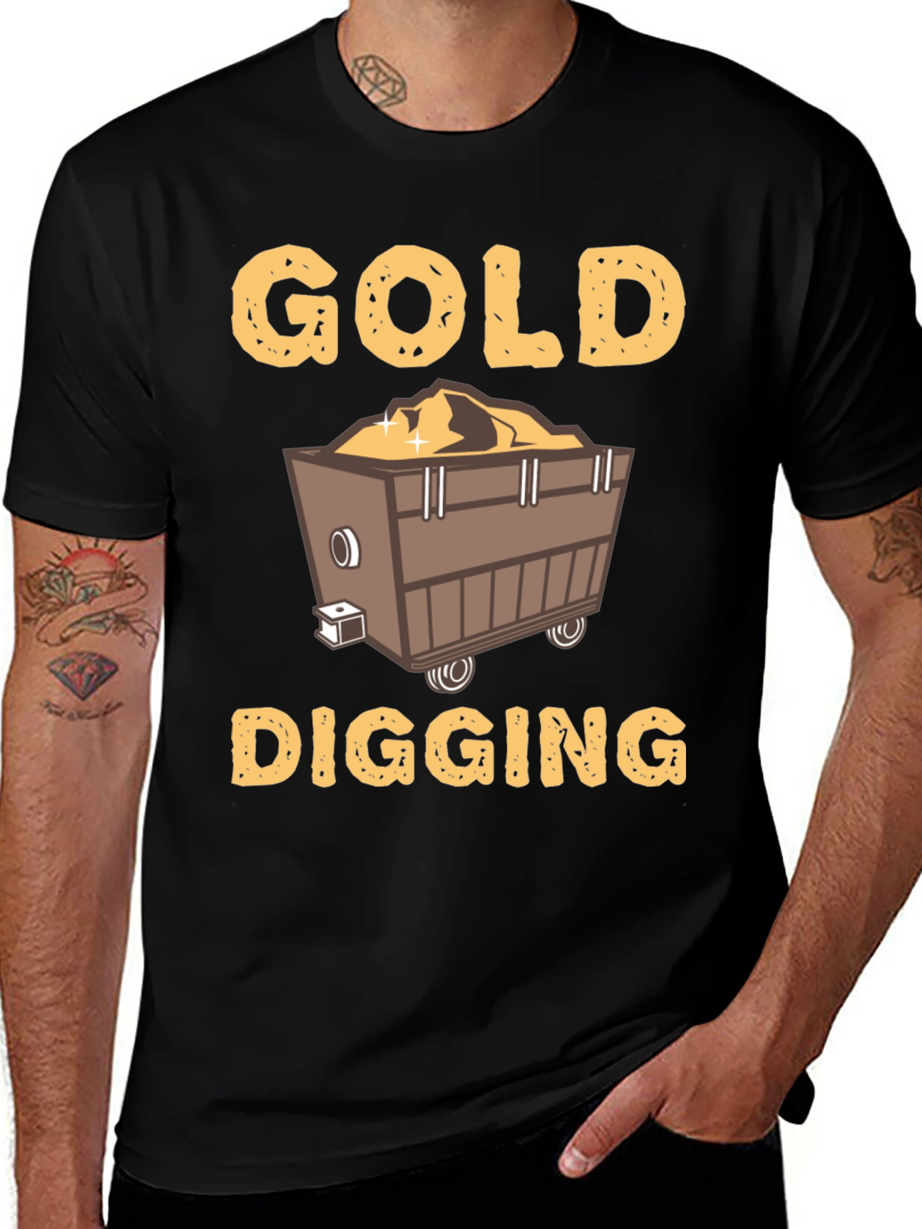 Variant 20 of Gold Digging Funny T-Shirt