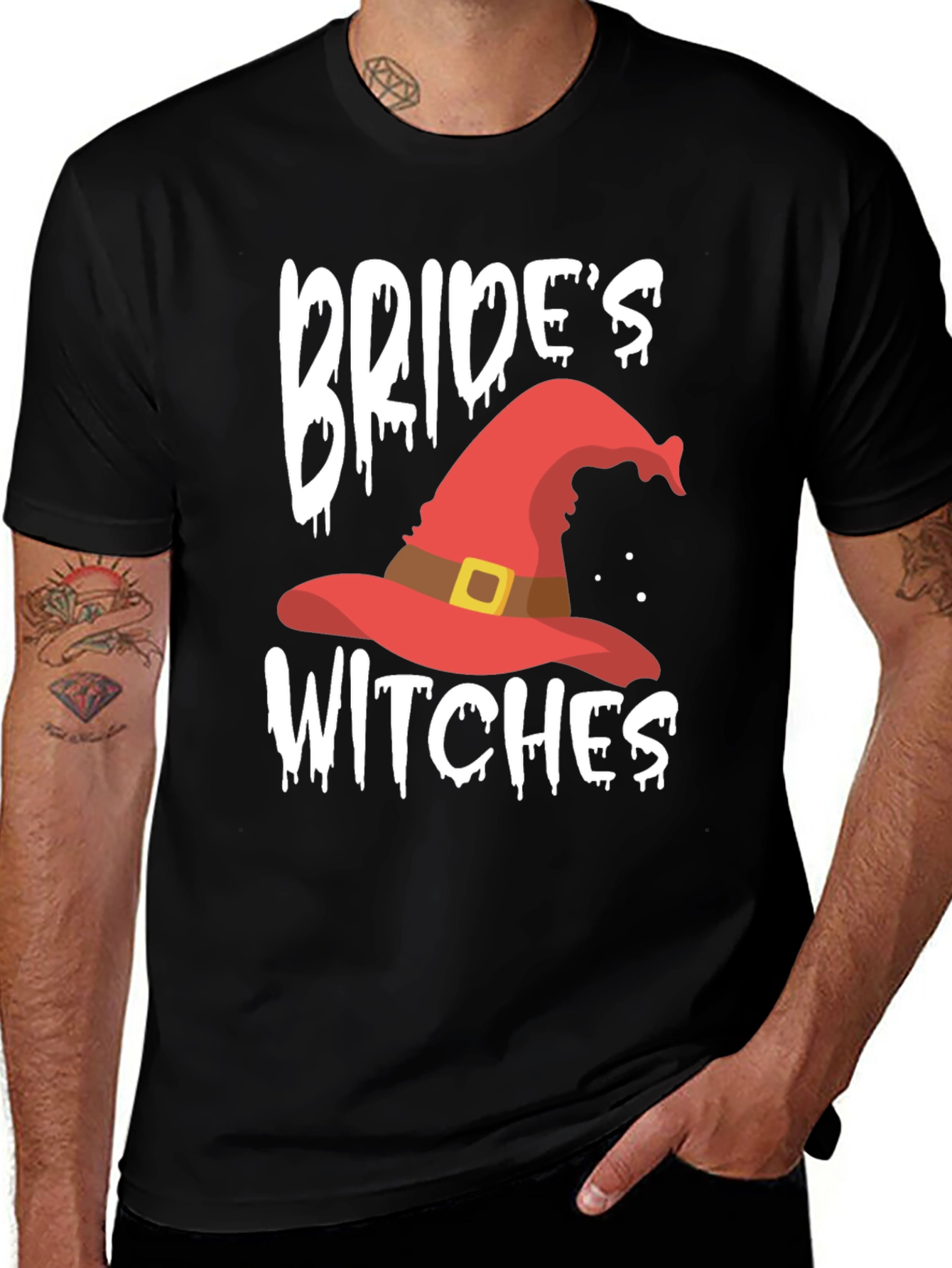 Bride's Witches Halloween T-Shirt