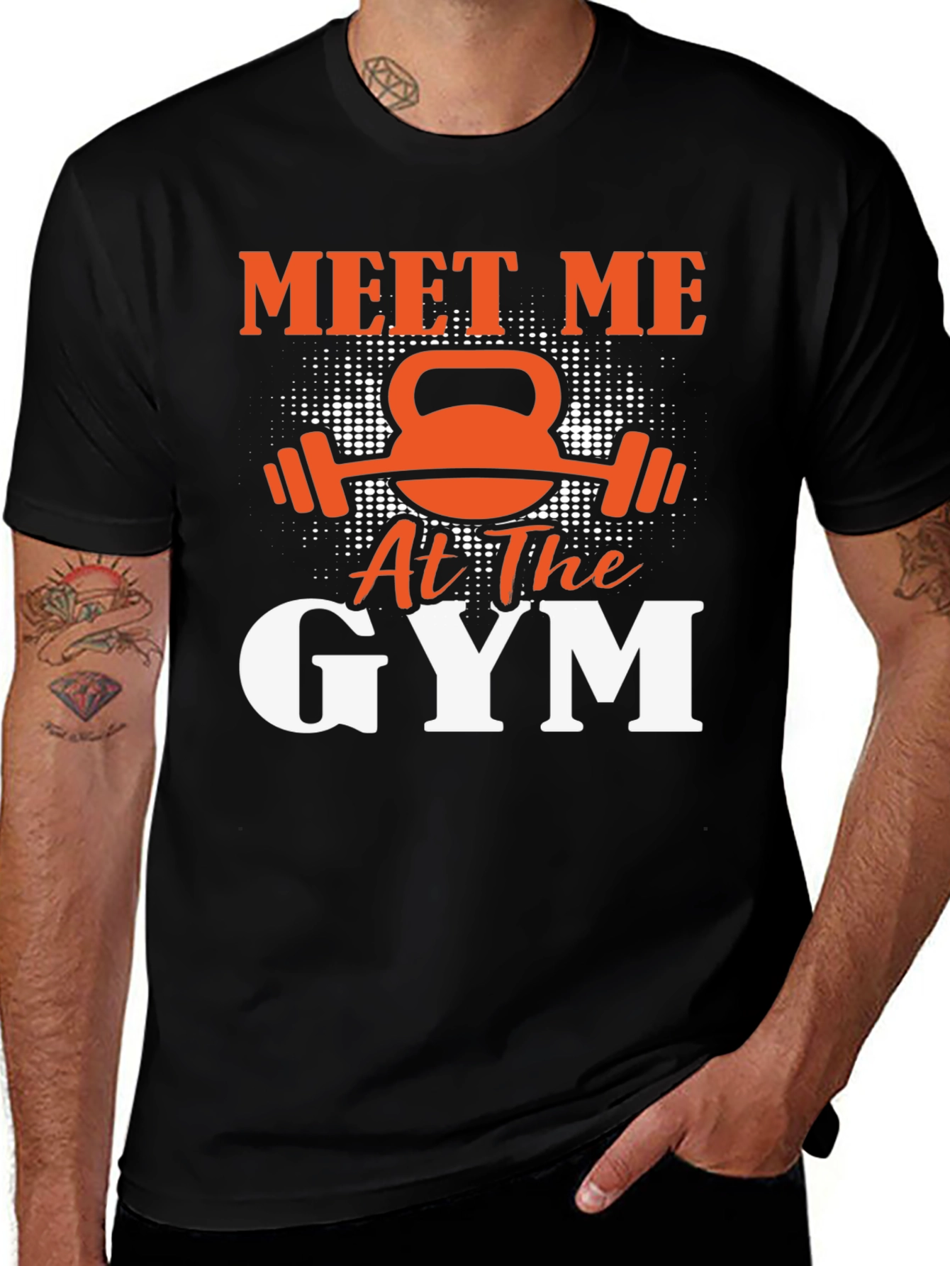 Variant 11 of Meet Me at the Gym Graphic Tee