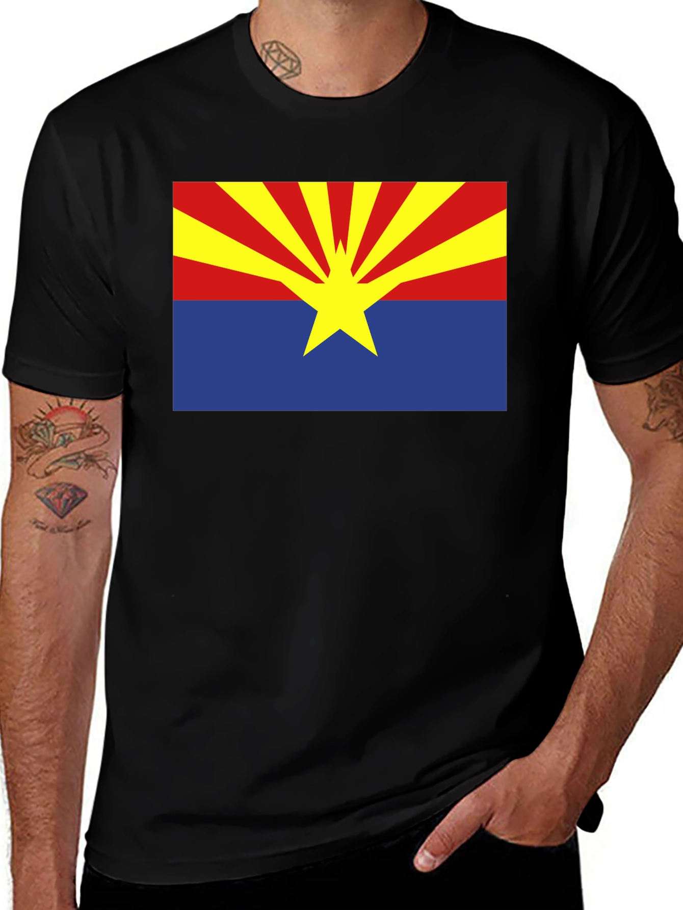 Arizona Flag T-Shirt - State Pride Graphic Tee