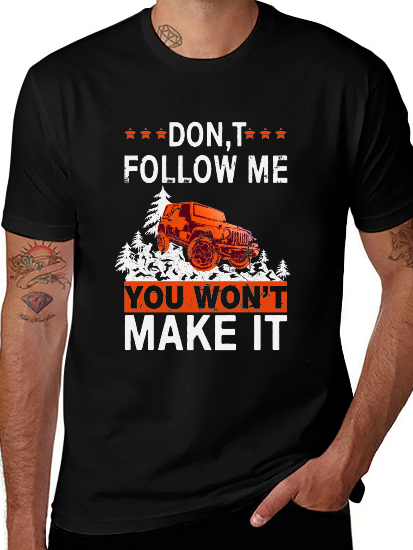 Variant 15 of Don't Follow Me Off-Road T-Shirt
