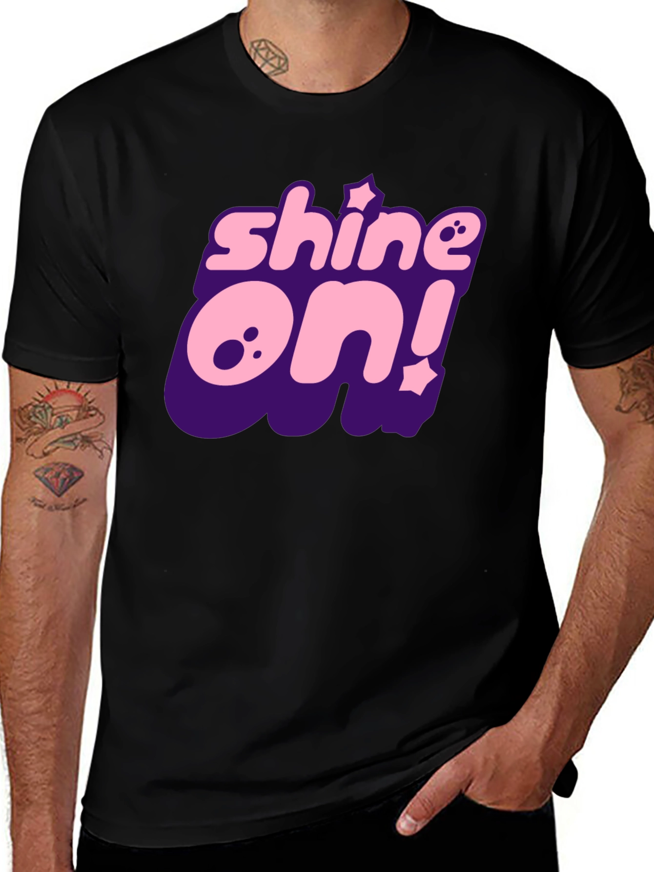 Variant 15 of Shine On! Graphic T-Shirt - Cotton Blend