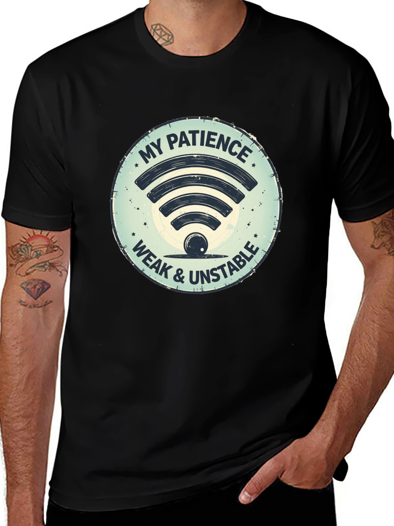 Variant 28 of My Patience Weak & Unstable T-Shirt