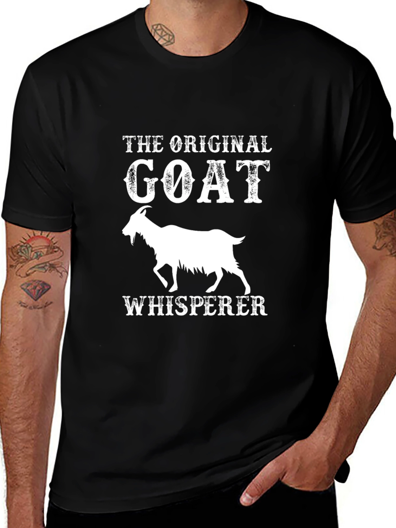 Variant 27 of Original Goat Whisperer Graphic Tee