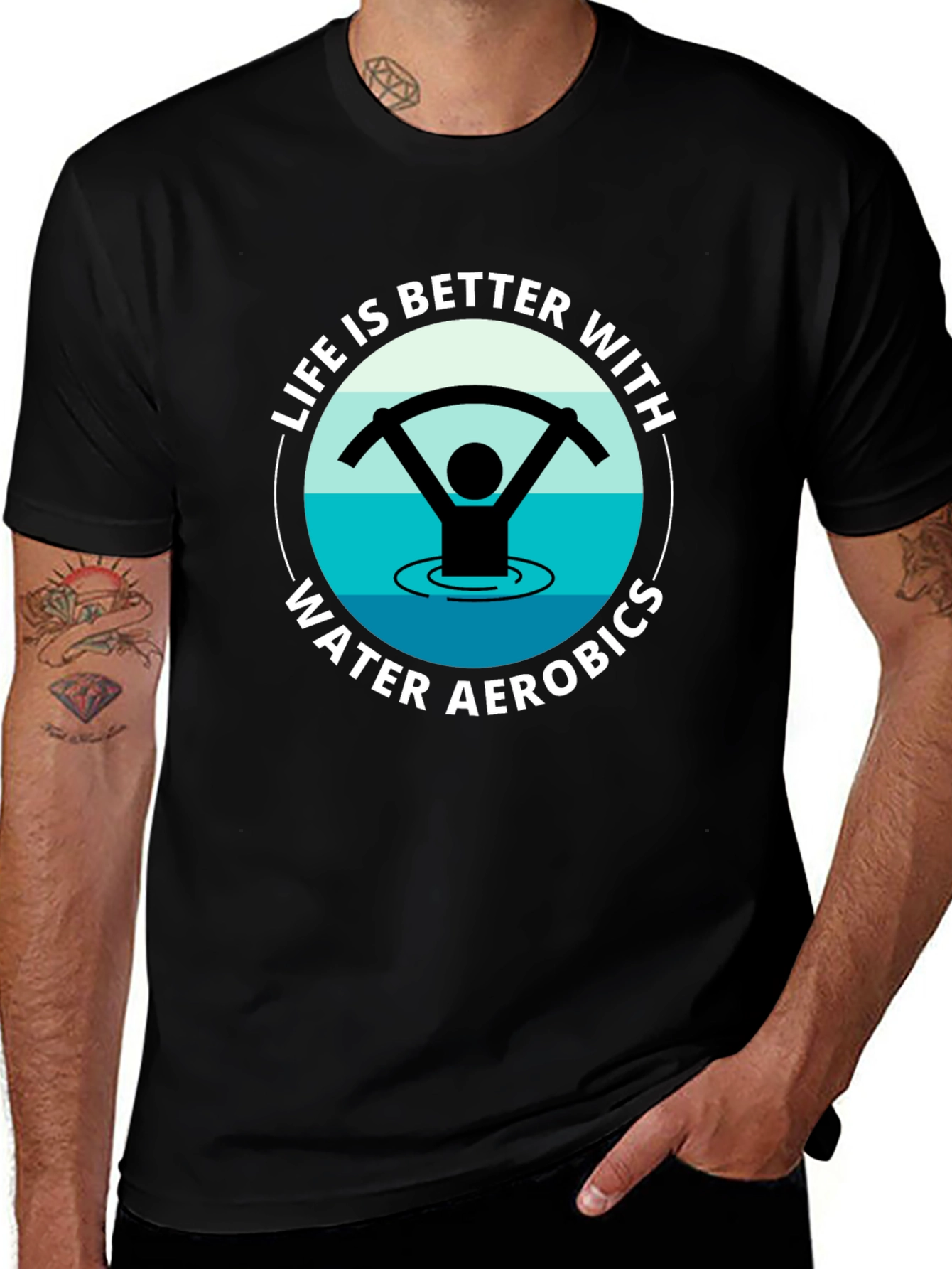 Water Aerobics T-Shirt - Life is Better in the Pool