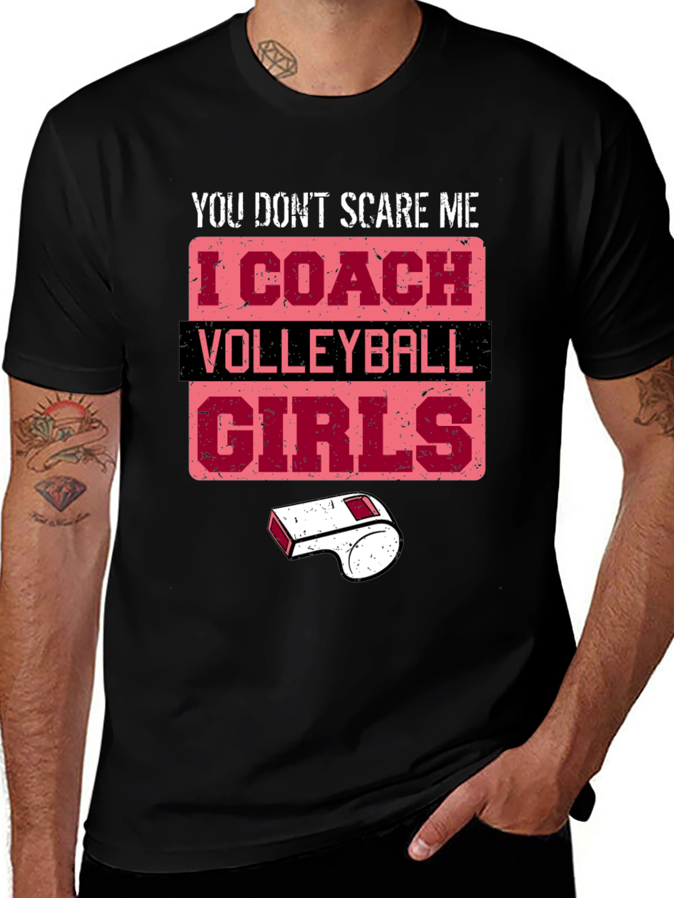 Variant 26 of Volleyball Coach Novelty T-Shirt