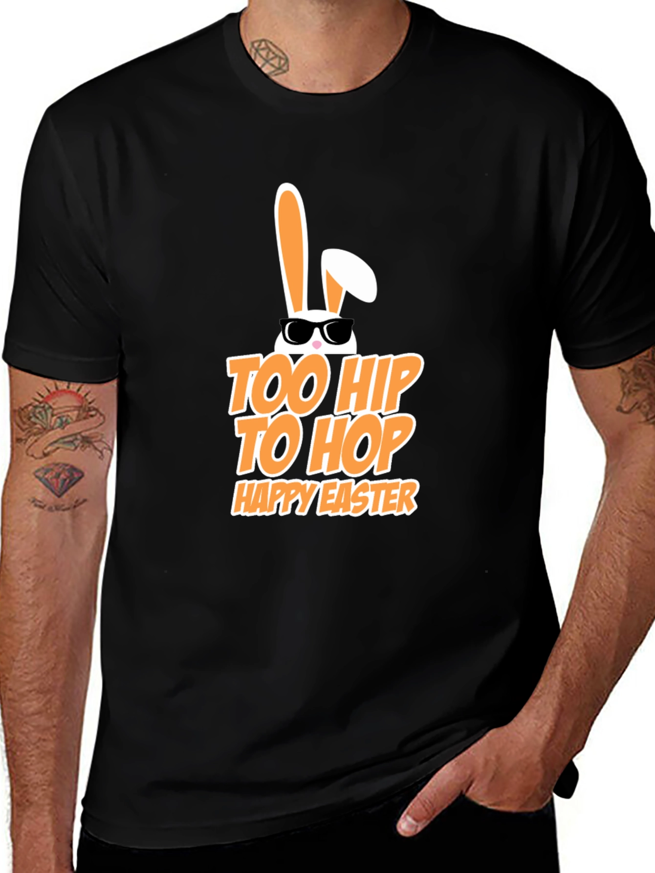 Too Hip to Hop Easter T-Shirt