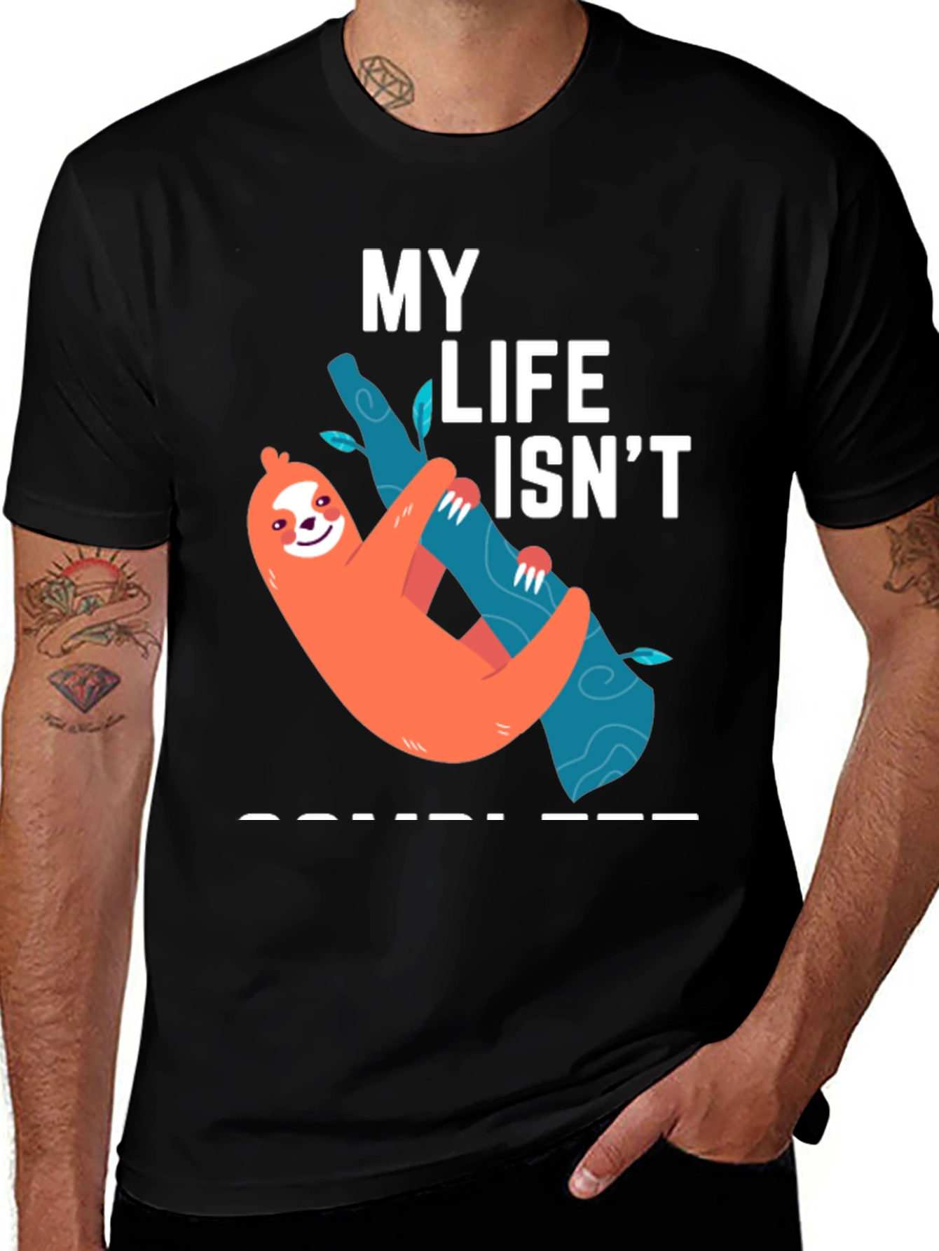 Variant 14 of Funny Sloth Life T-Shirt