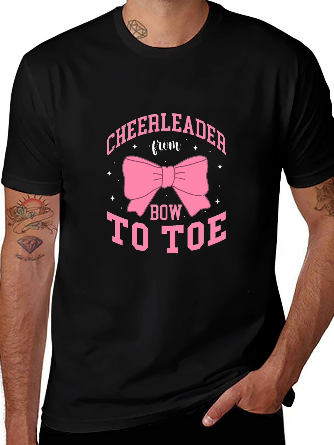 Variant 13 of Cheerleader Bow to Toe T-Shirt