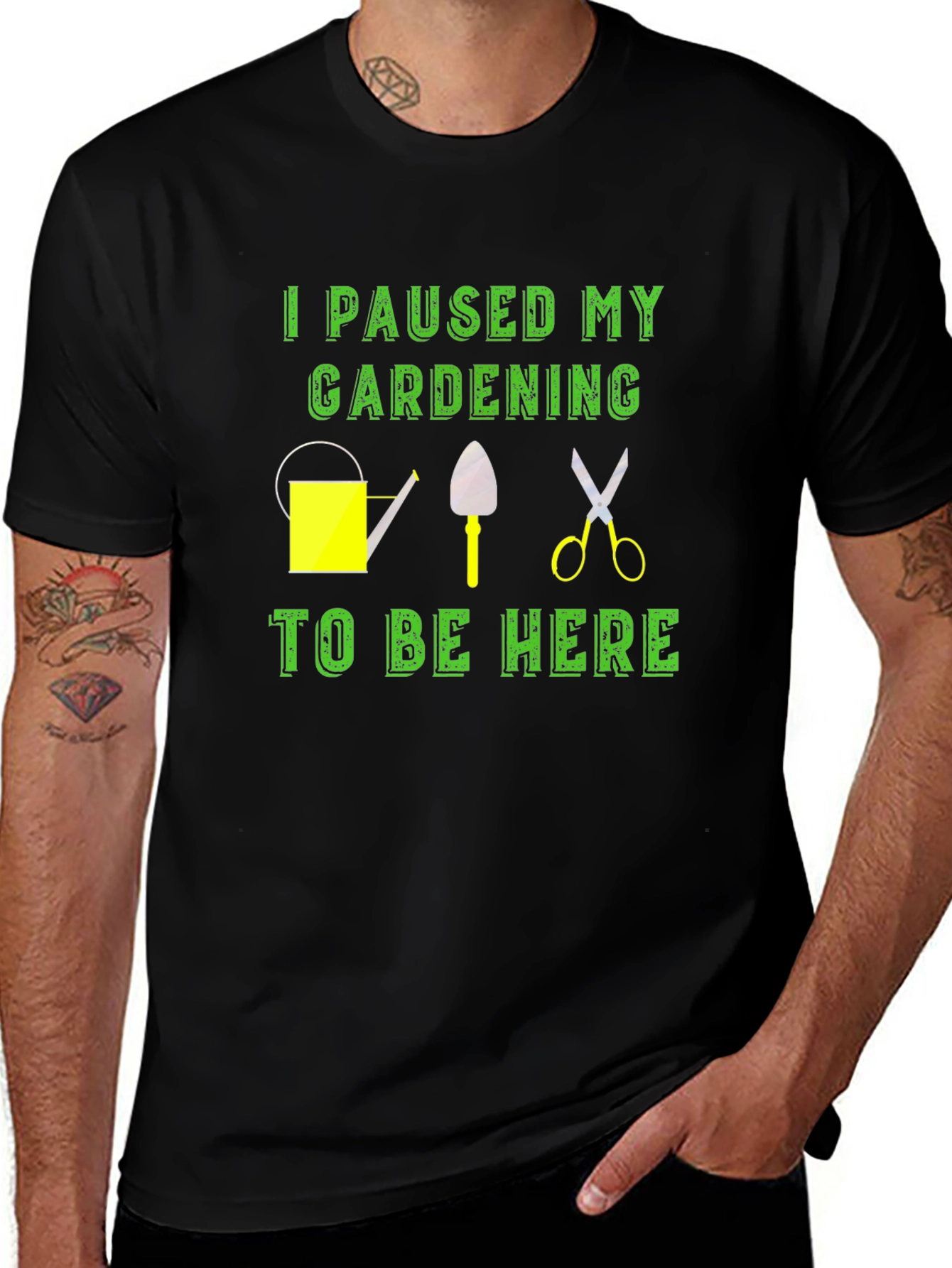Variant 26 of Gardening Pause T-Shirt - Humor Tee for Garden Lovers