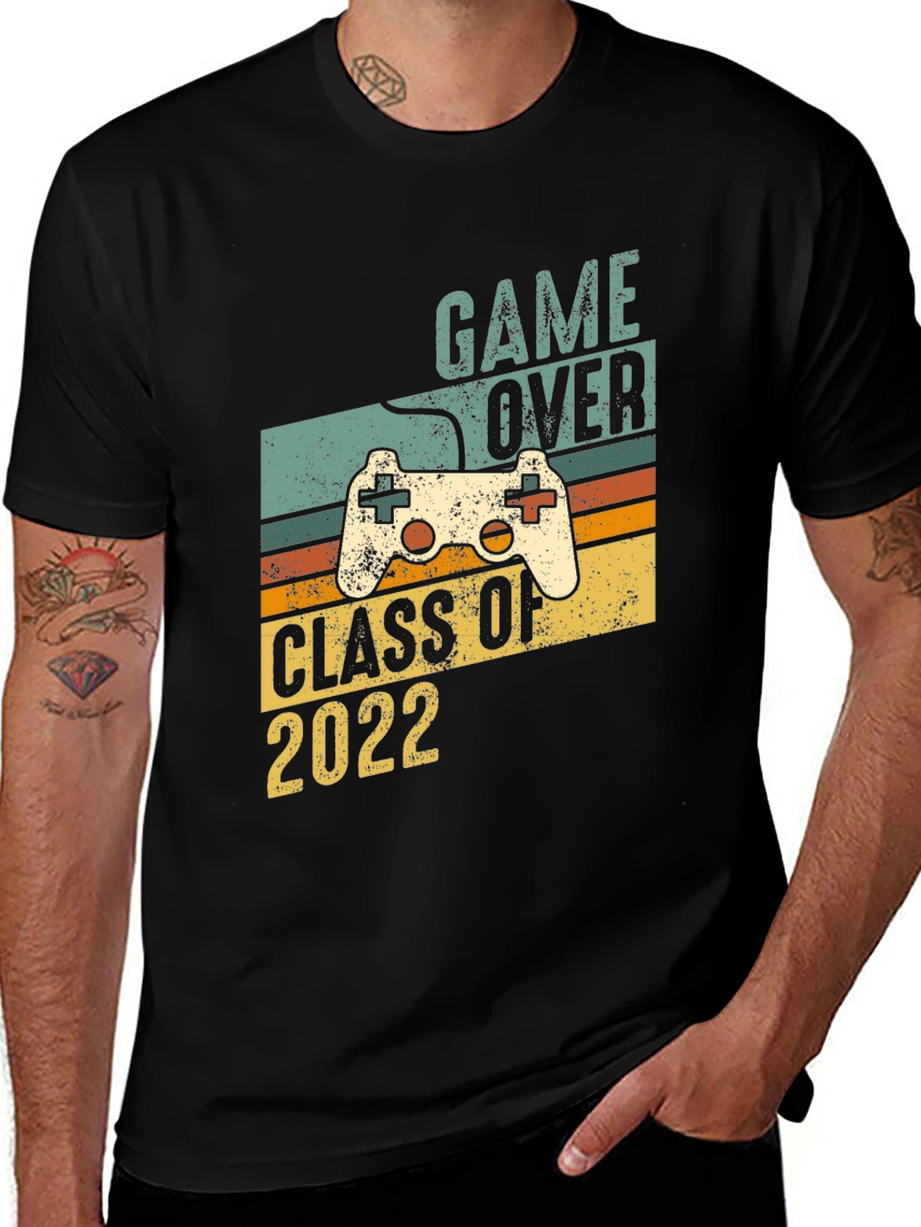 Variant 18 of Game Over Class of 2022 T-Shirt