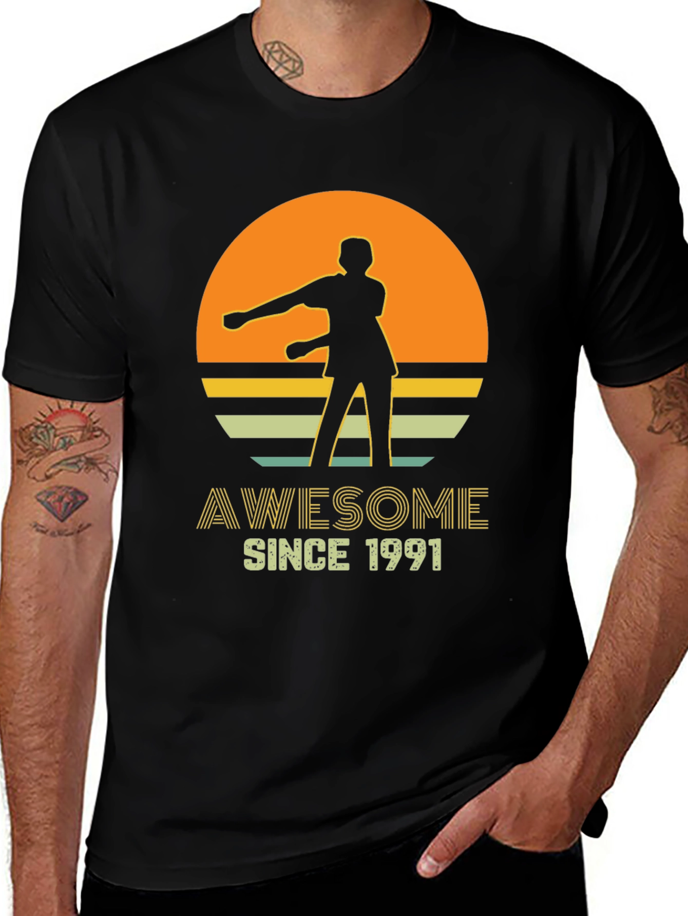 Variant 22 of Awesome Since 1991 Graphic T-Shirt