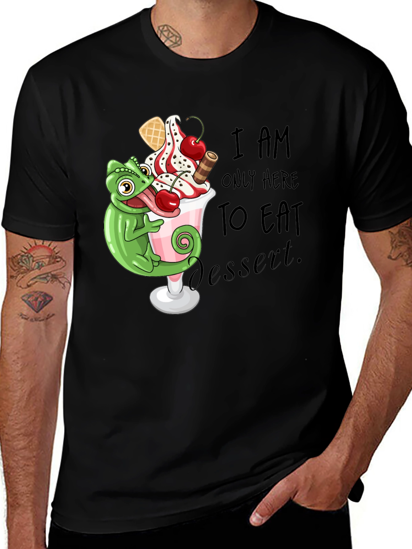 Variant 12 of Dessert Lover's T-Shirt