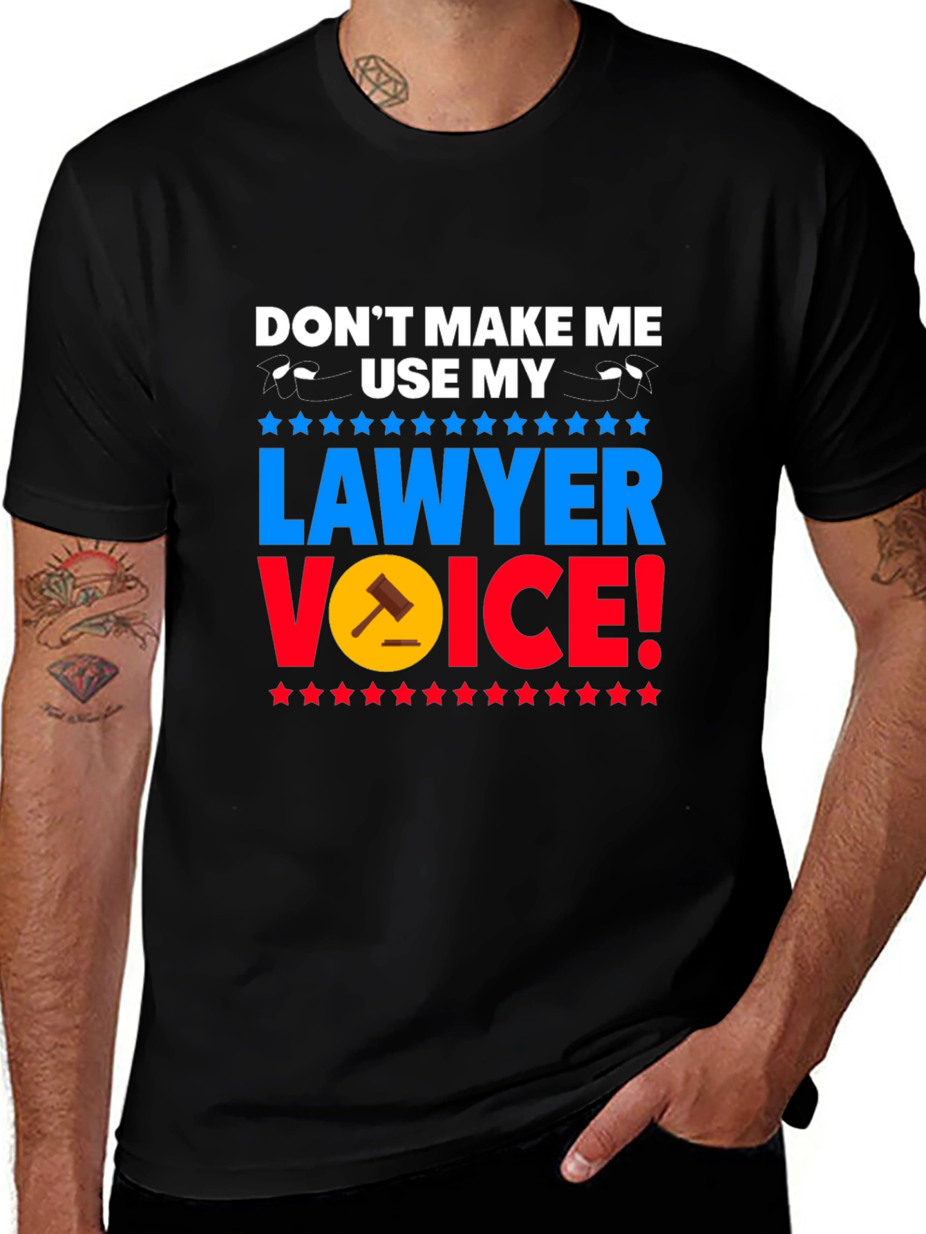 Variant 19 of Lawyer Voice T-Shirt - Funny Attorney Gift