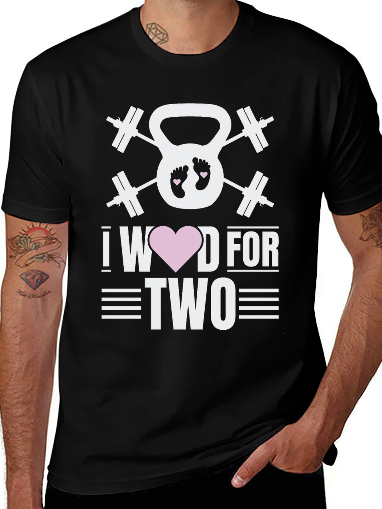I WOD For Two Pregnancy Workout Shirt