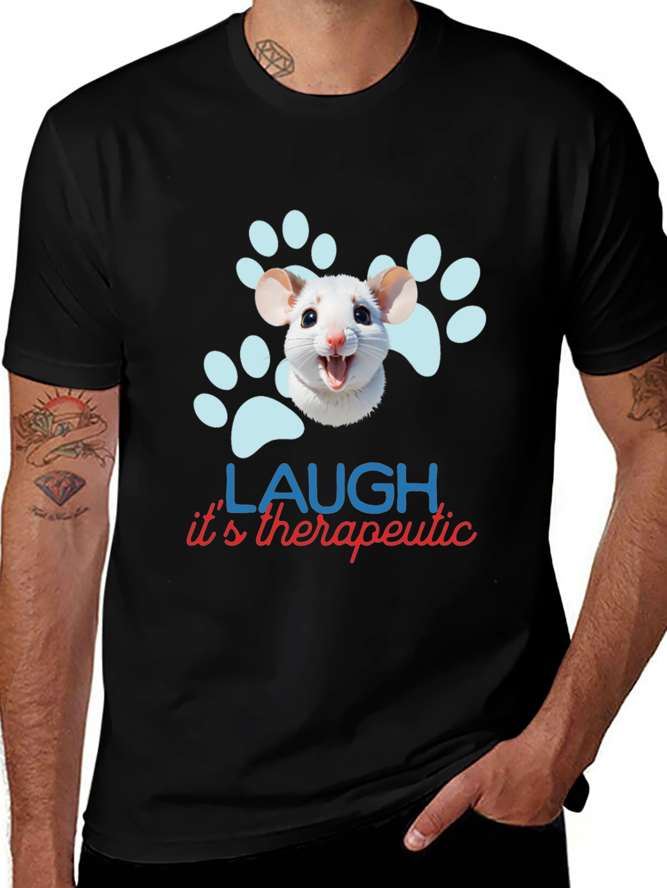 Variant 16 of Laugh, It's Therapeutic T-Shirt