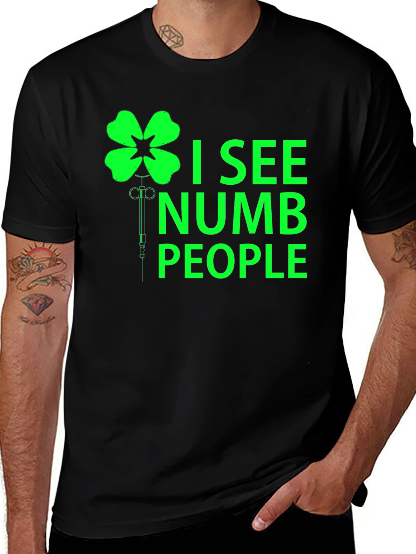 Variant 15 of I See Numb People Graphic T-Shirt
