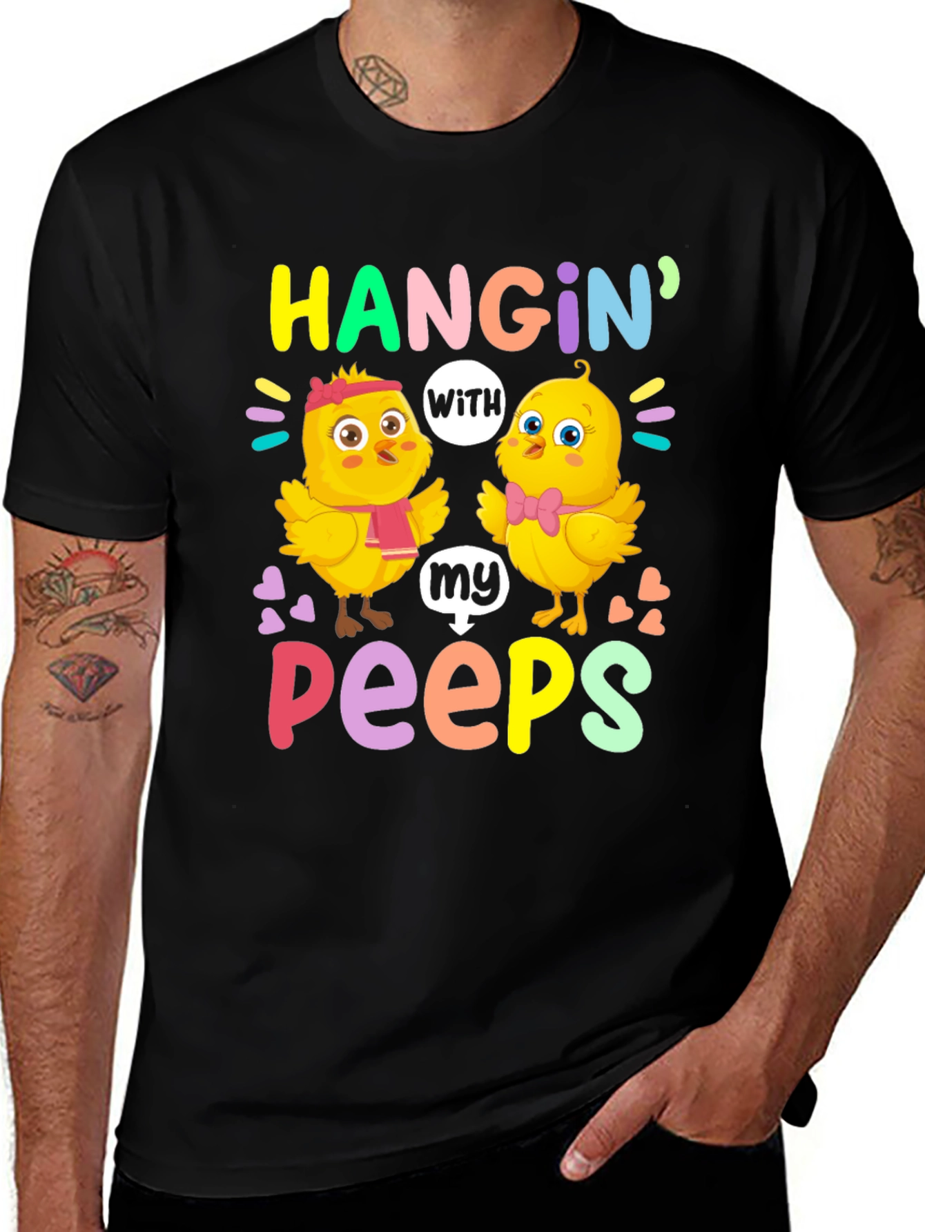 Hangin' With My Peeps Easter T-Shirt