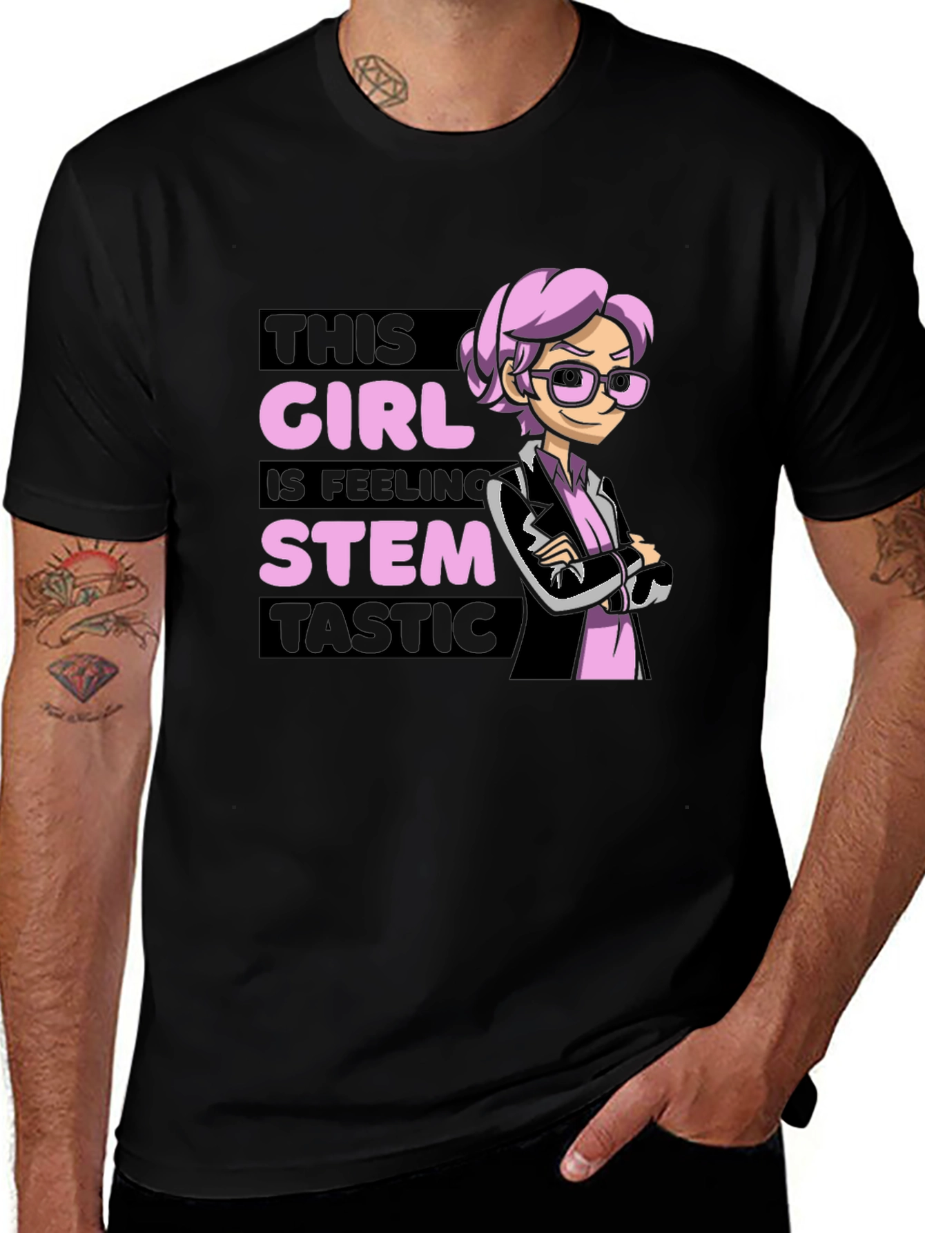 Variant 24 of STEM Tastic Girl T-Shirt