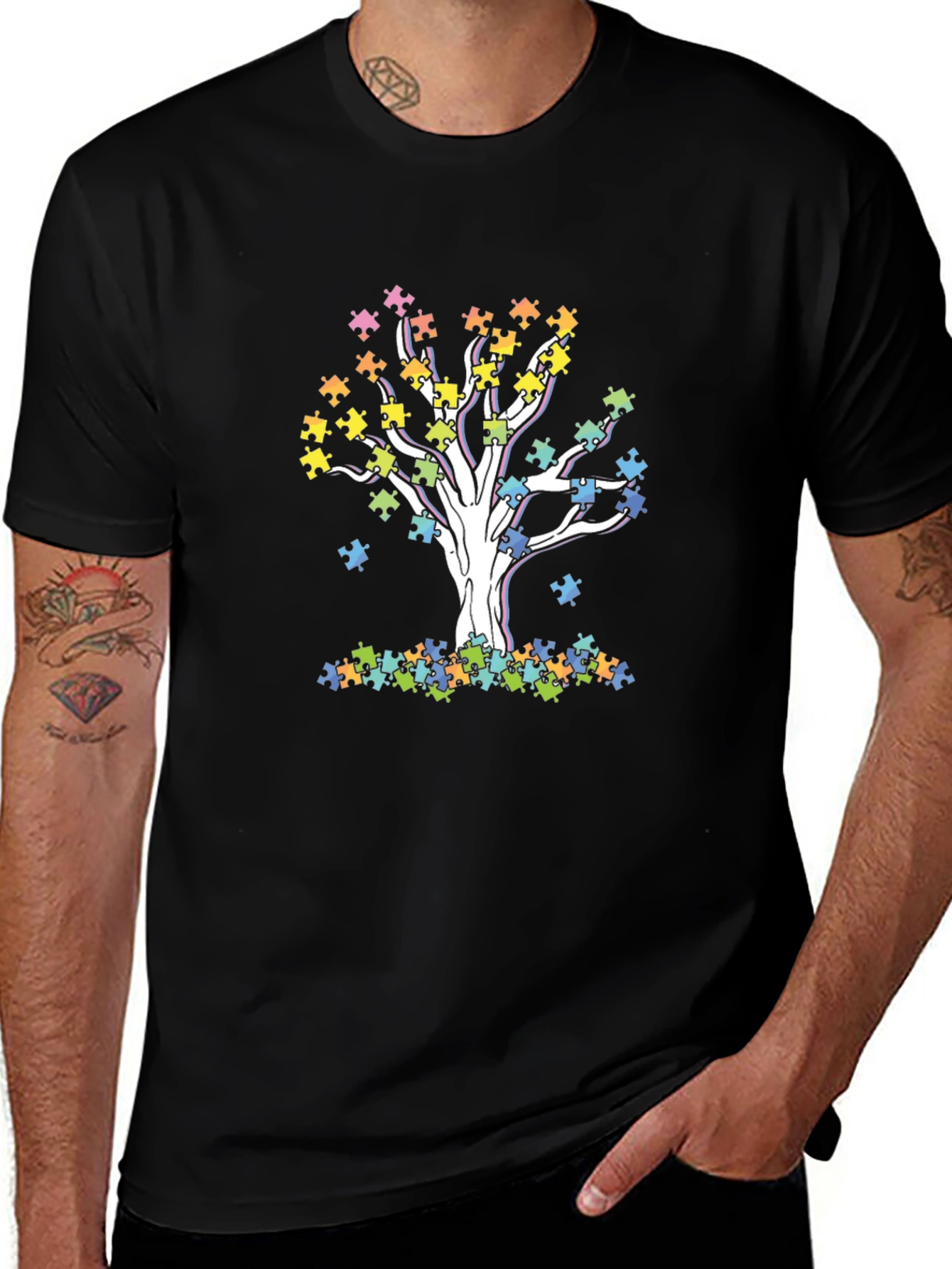 Autism Awareness Tree T-Shirt