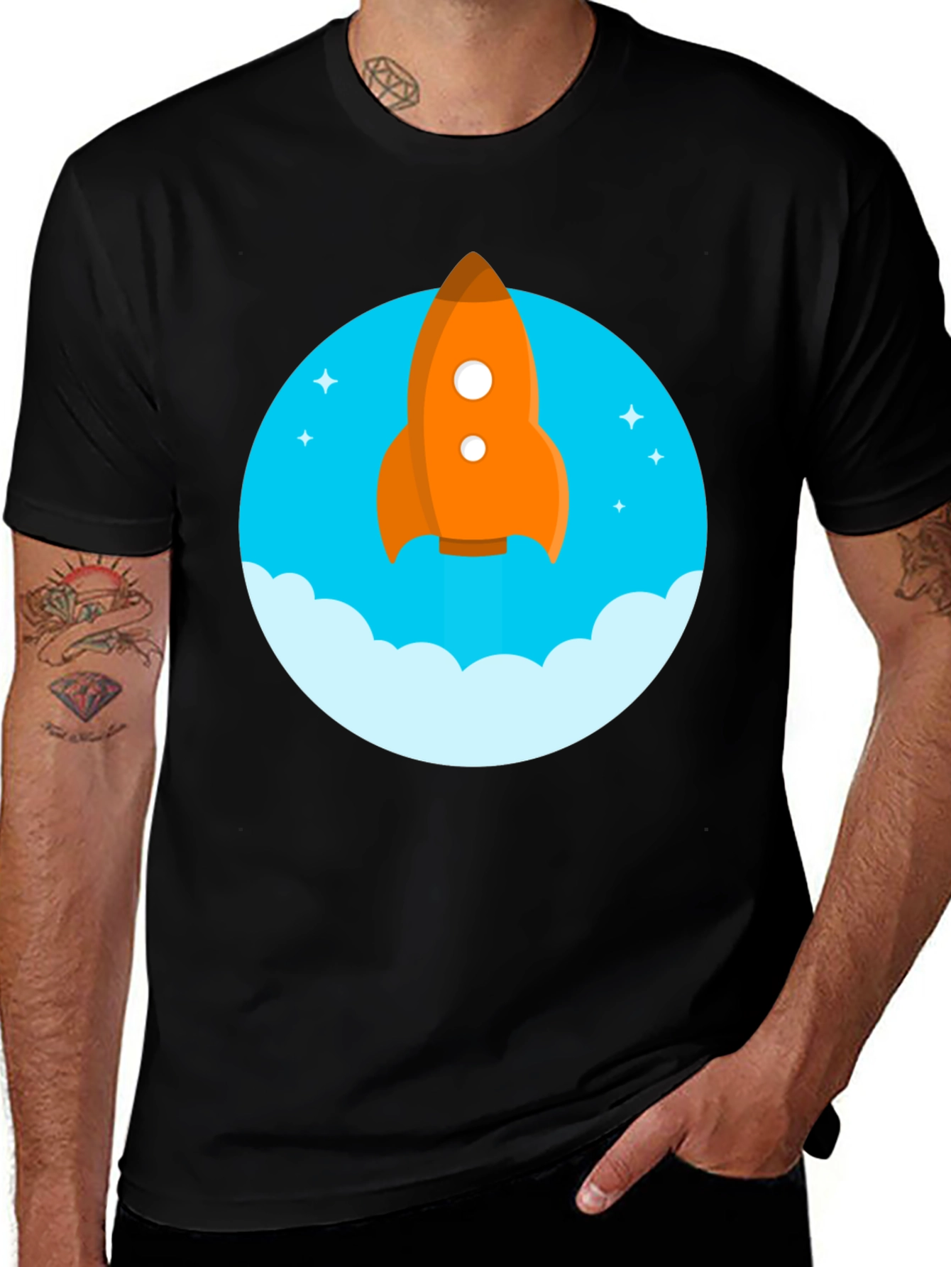 Variant 19 of Rocket Launch T-Shirt - Blast Off in Style!