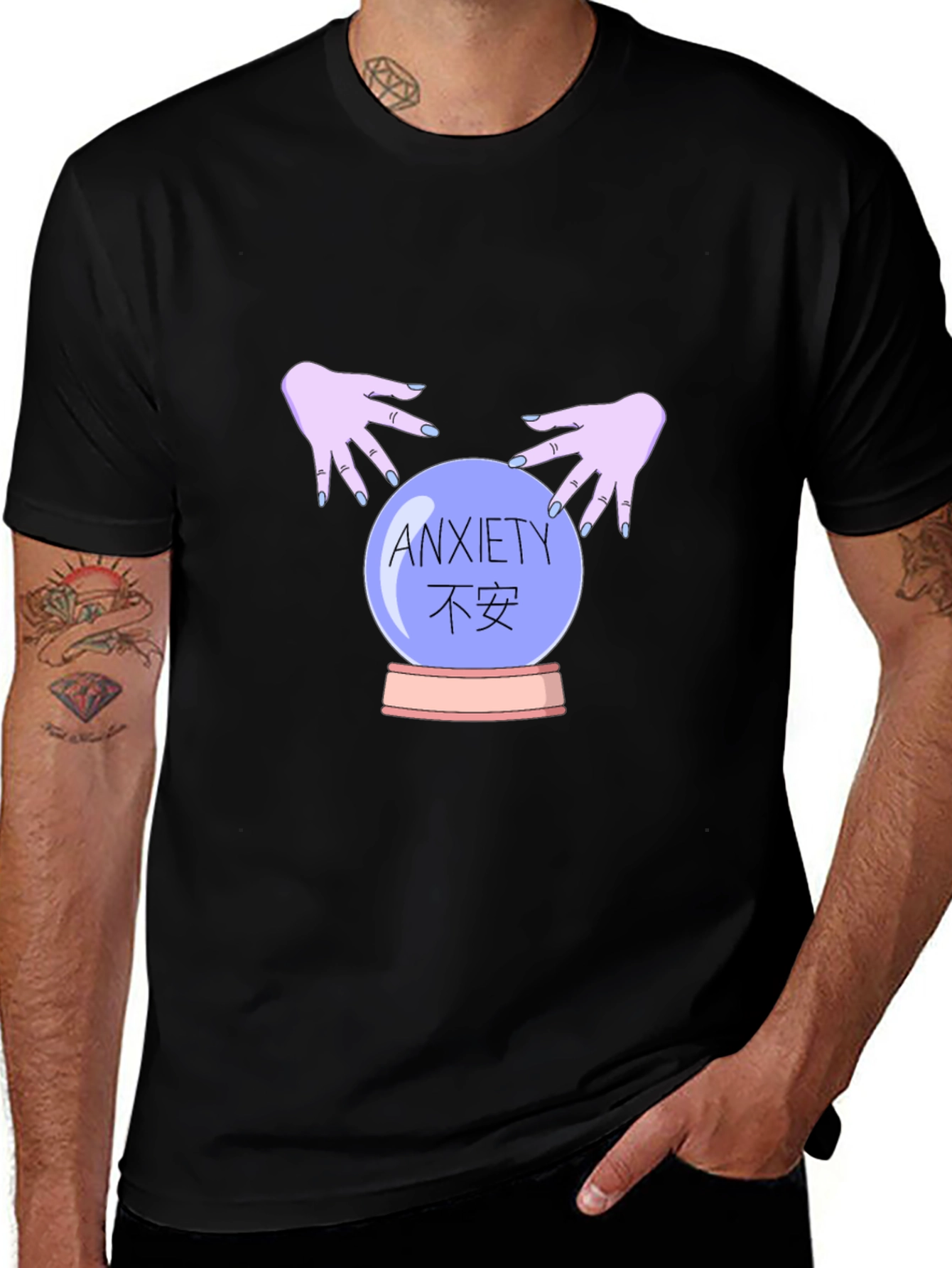 Anxiety Crystal Ball T-Shirt