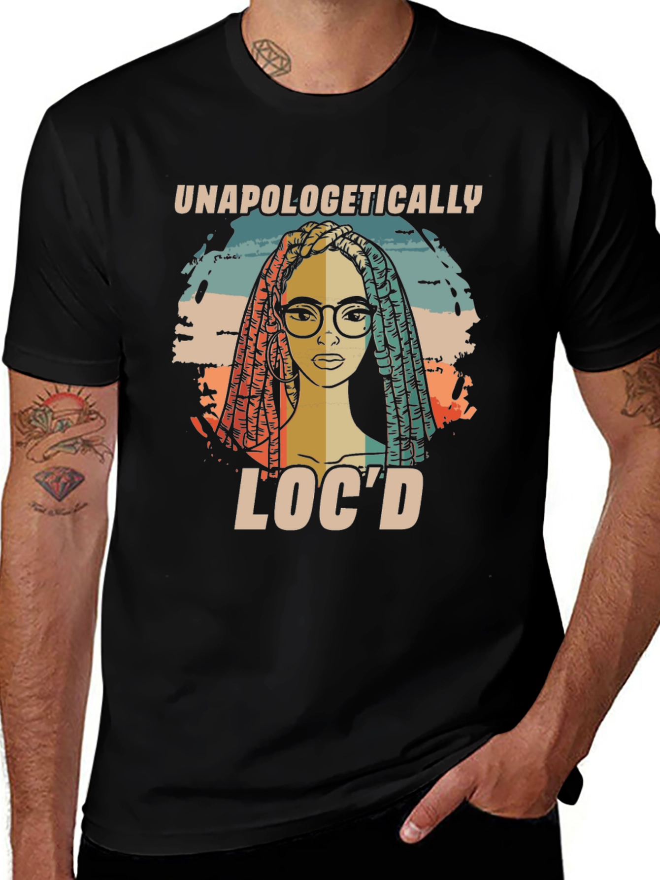 Variant 22 of Unapologetically Loc'd T-Shirt