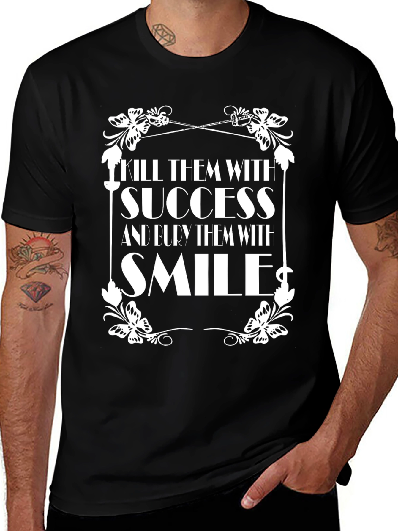 Variant 10 of Kill Them with Success Graphic T-Shirt
