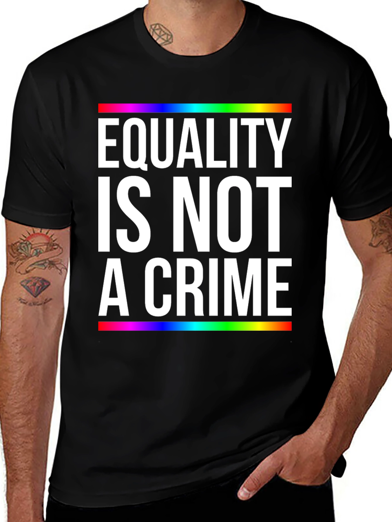 Equality Is Not a Crime Pride T-Shirt
