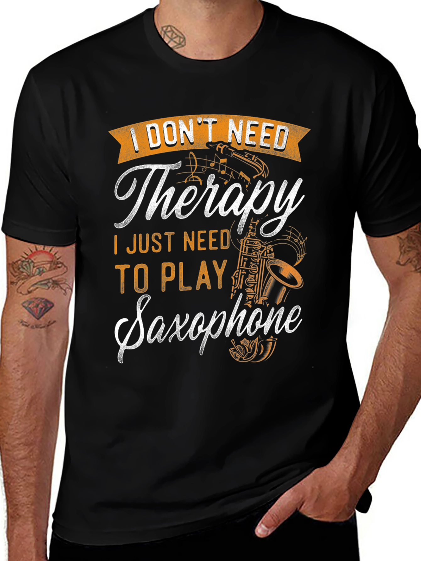 Variant 15 of Saxophone Therapy T-Shirt