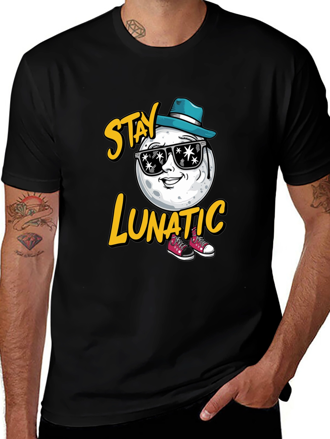 Variant 10 of Stay Lunatic Graphic Tee