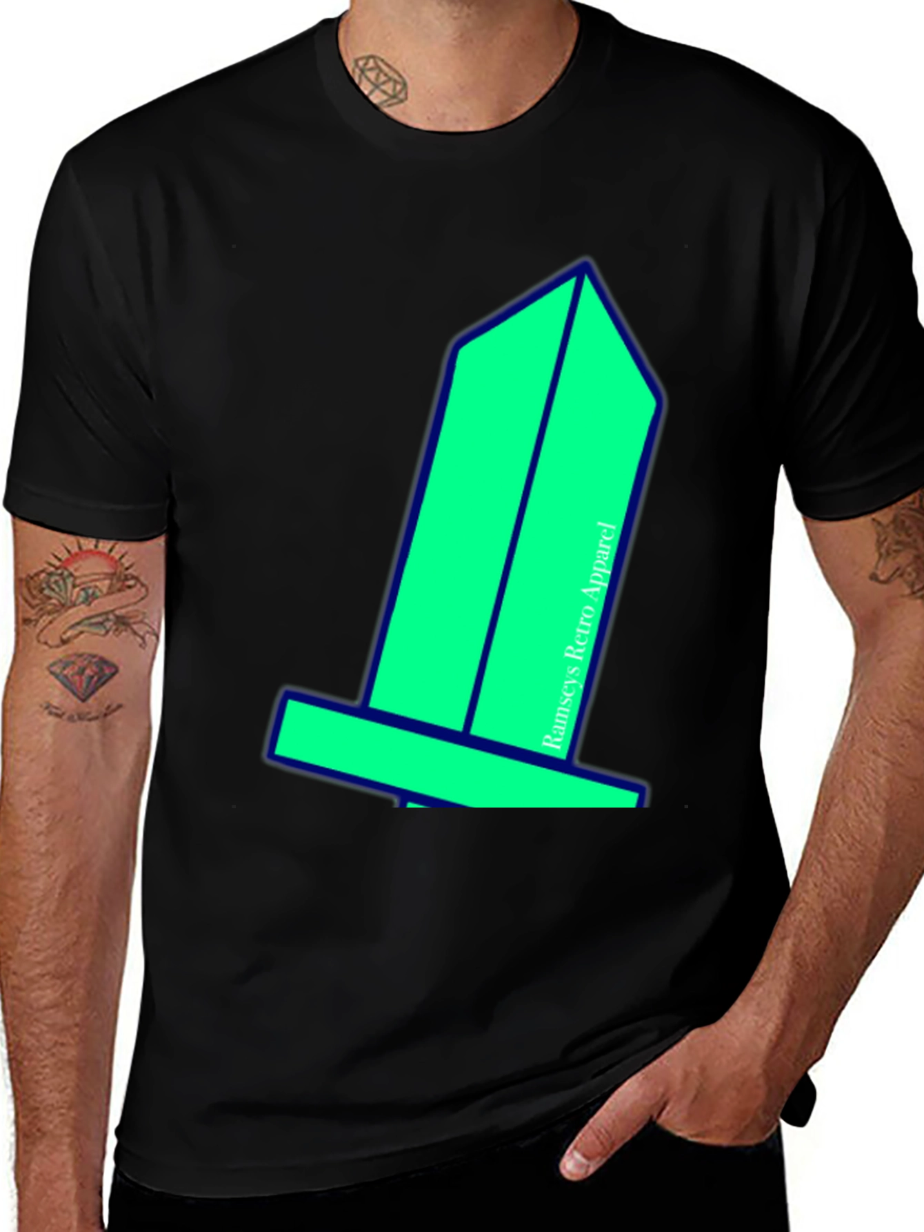 Variant 19 of Retro Geometric T-Shirt - Modern Style