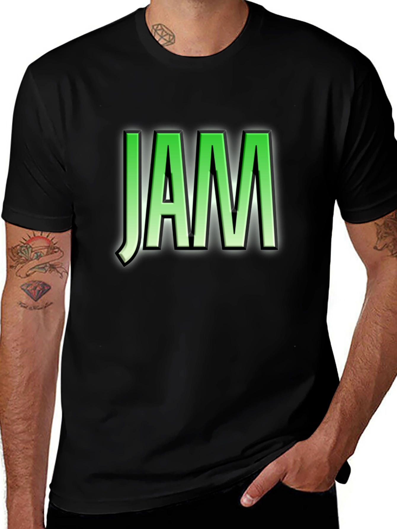 Variant 18 of JAM Green Graphic T-Shirt