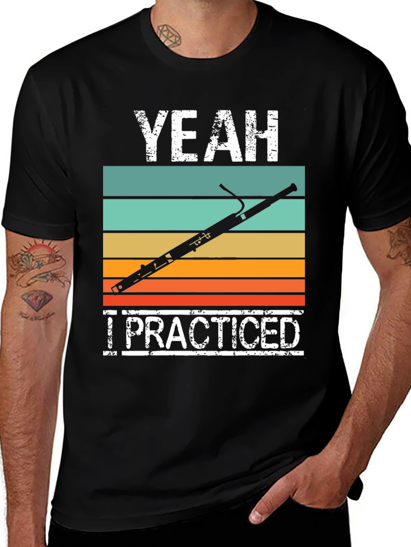Variant 29 of Yeah I Practiced Bassoon T-Shirt