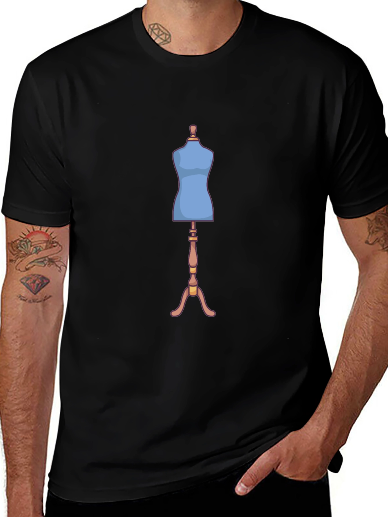 Variant 10 of Mannequin T-Shirt - Unique Graphic Tee