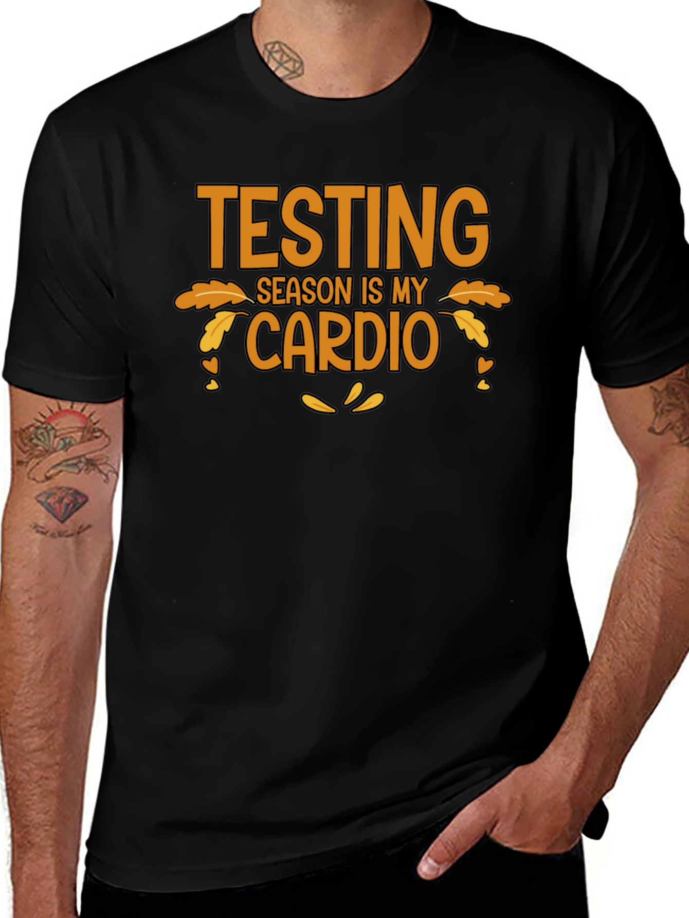 Variant 2 of Testing Season is My Cardio T-Shirt