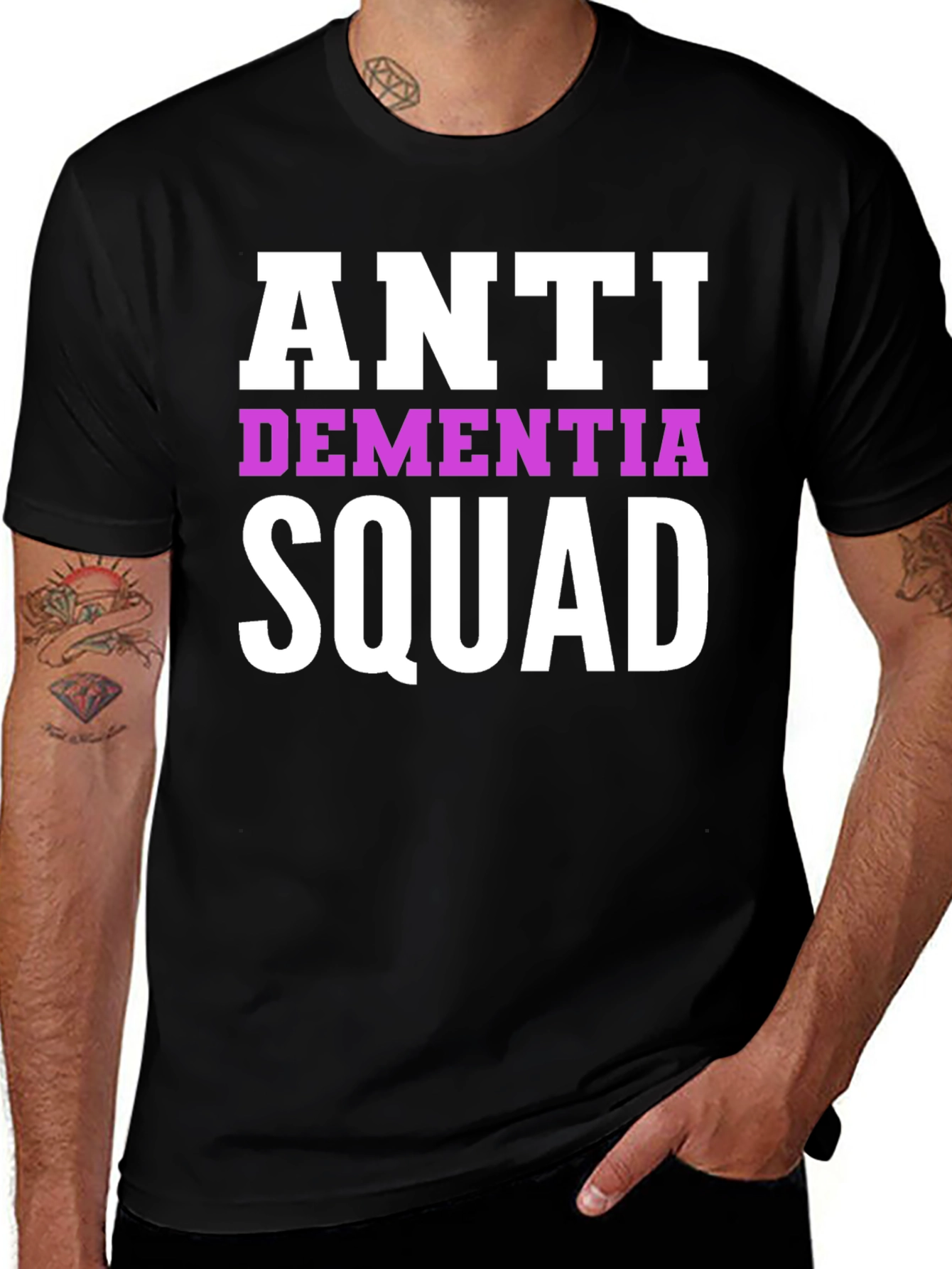 Variant 11 of Anti Dementia Squad T-Shirt