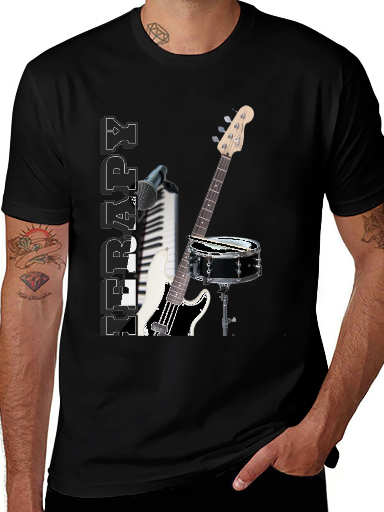 Variant 7 of Therapy Music T-Shirt