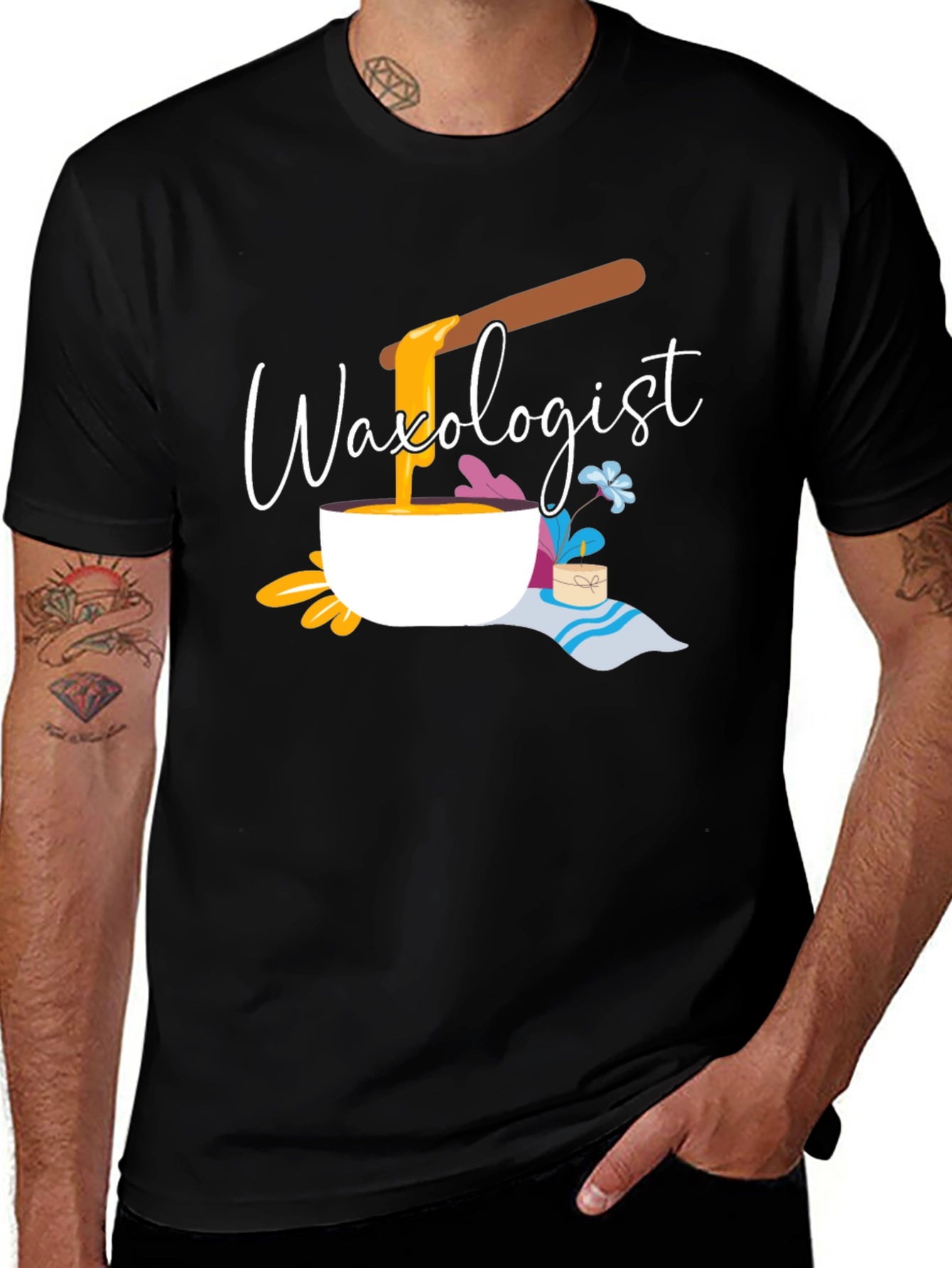 Variant 18 of Waxologist T-Shirt - Beauty & Spa