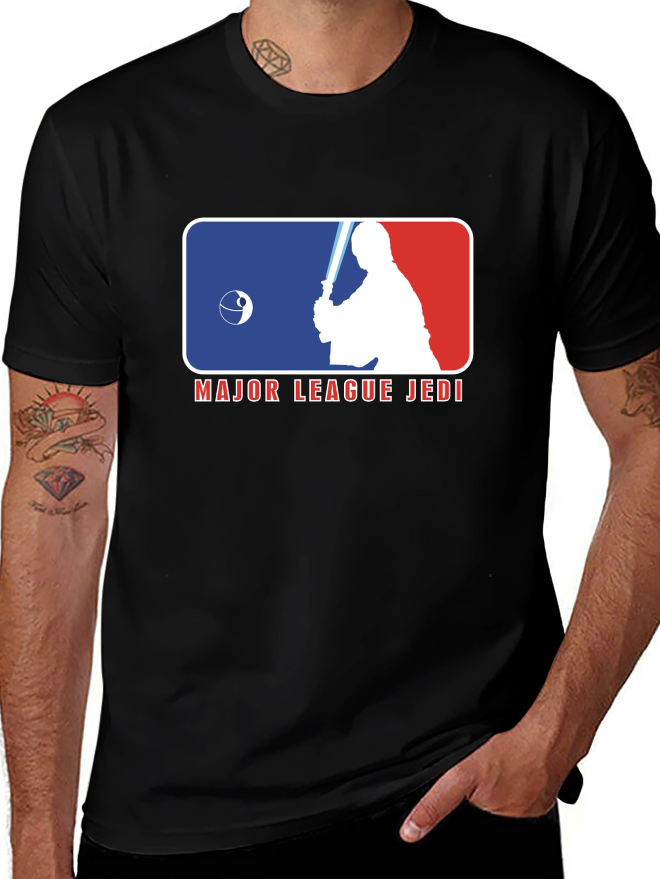 Major League Jedi T-Shirt - Star Wars Baseball Tee